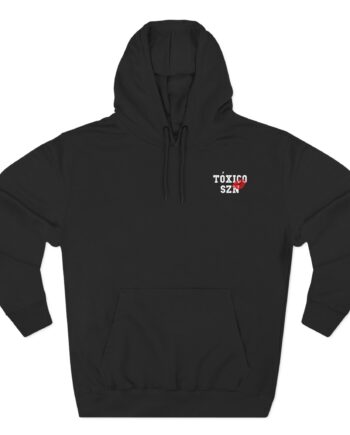 Chicos Toxicos Toxico Szn Three-Panel Fleece Hoodie