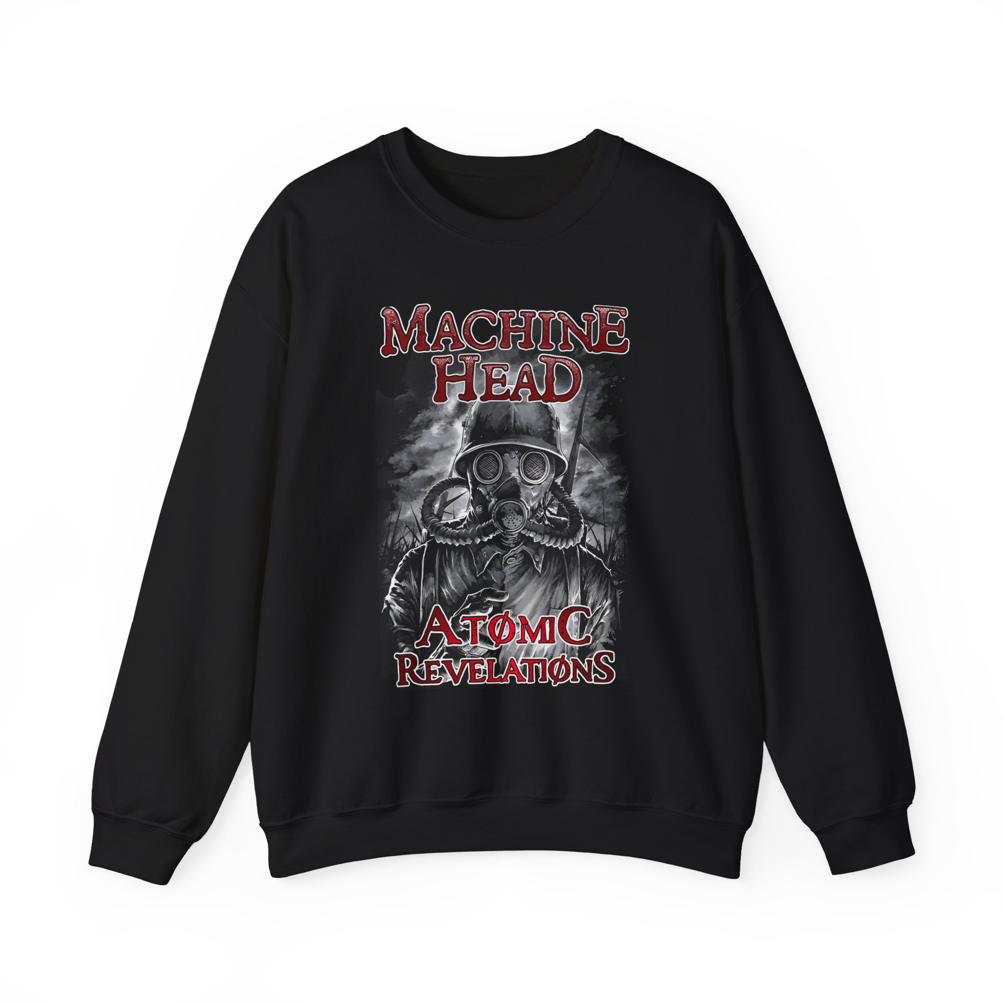 Machine Head Atomic Revelations Unisex Heavy Blendâ„¢ Crewneck Sweatshirt