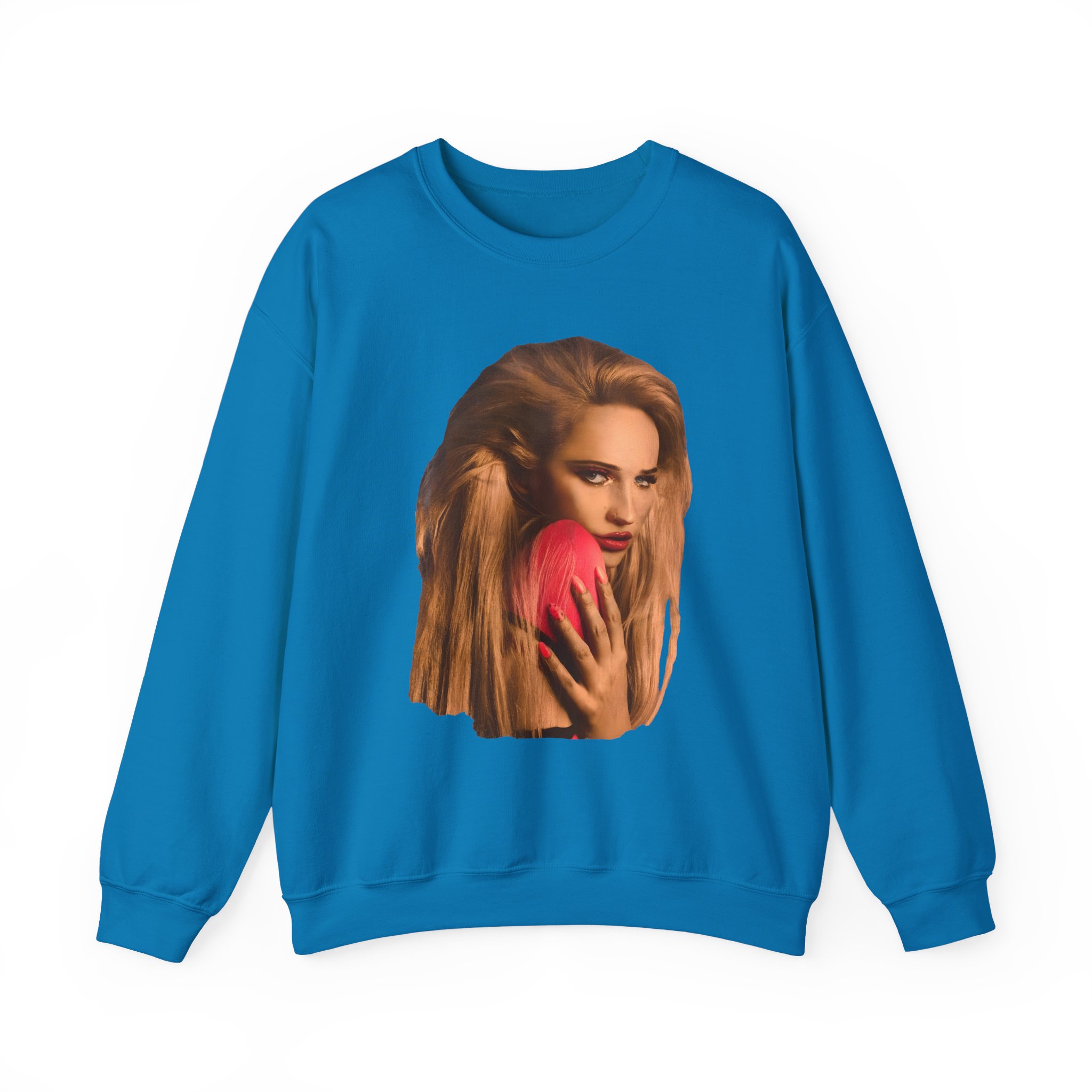 Kim Petras Glam Shot Unisex Heavy Blendâ„¢ Crewneck Sweatshirt