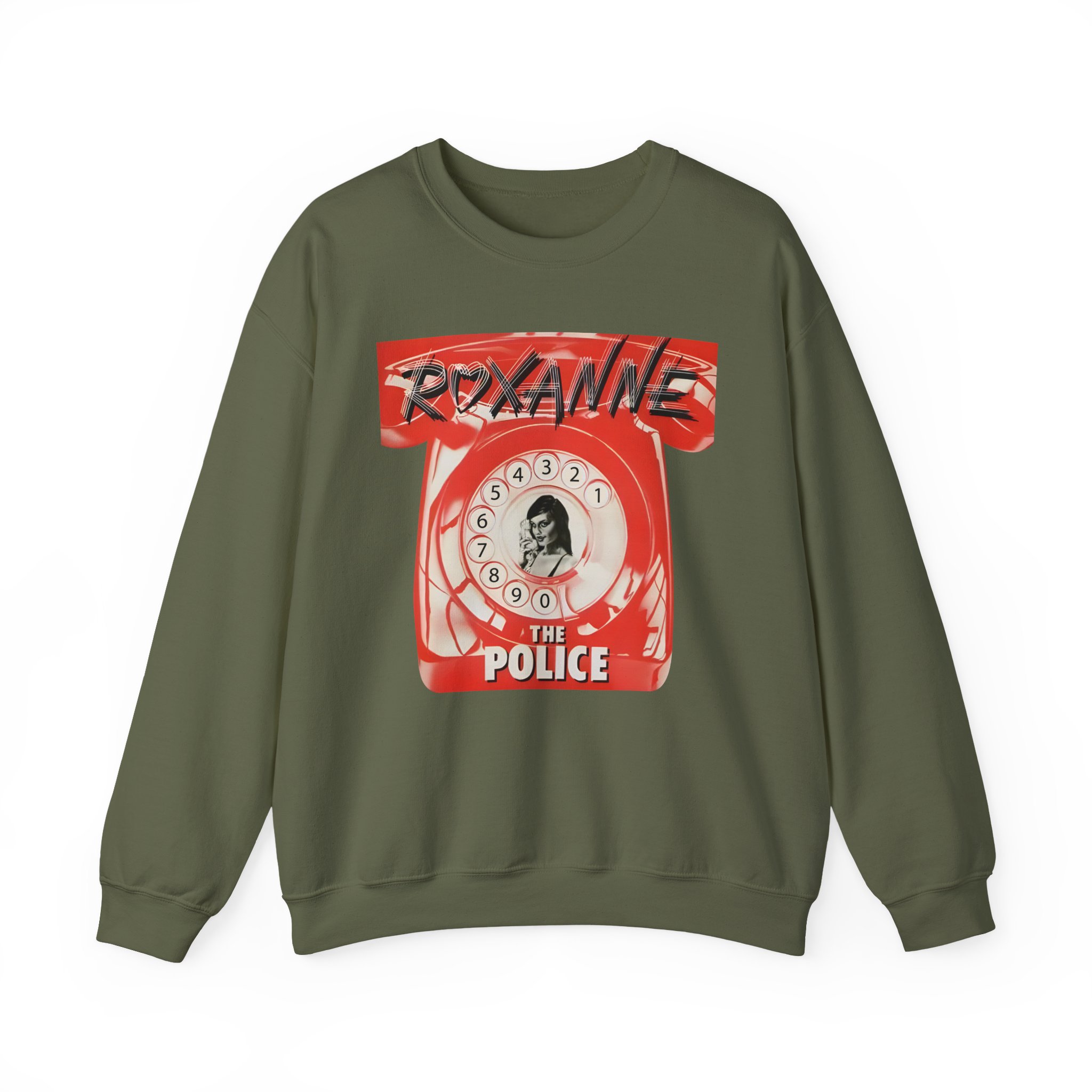 The Police Roxanne Phone Unisex Heavy Blendâ„¢ Crewneck Sweatshirt