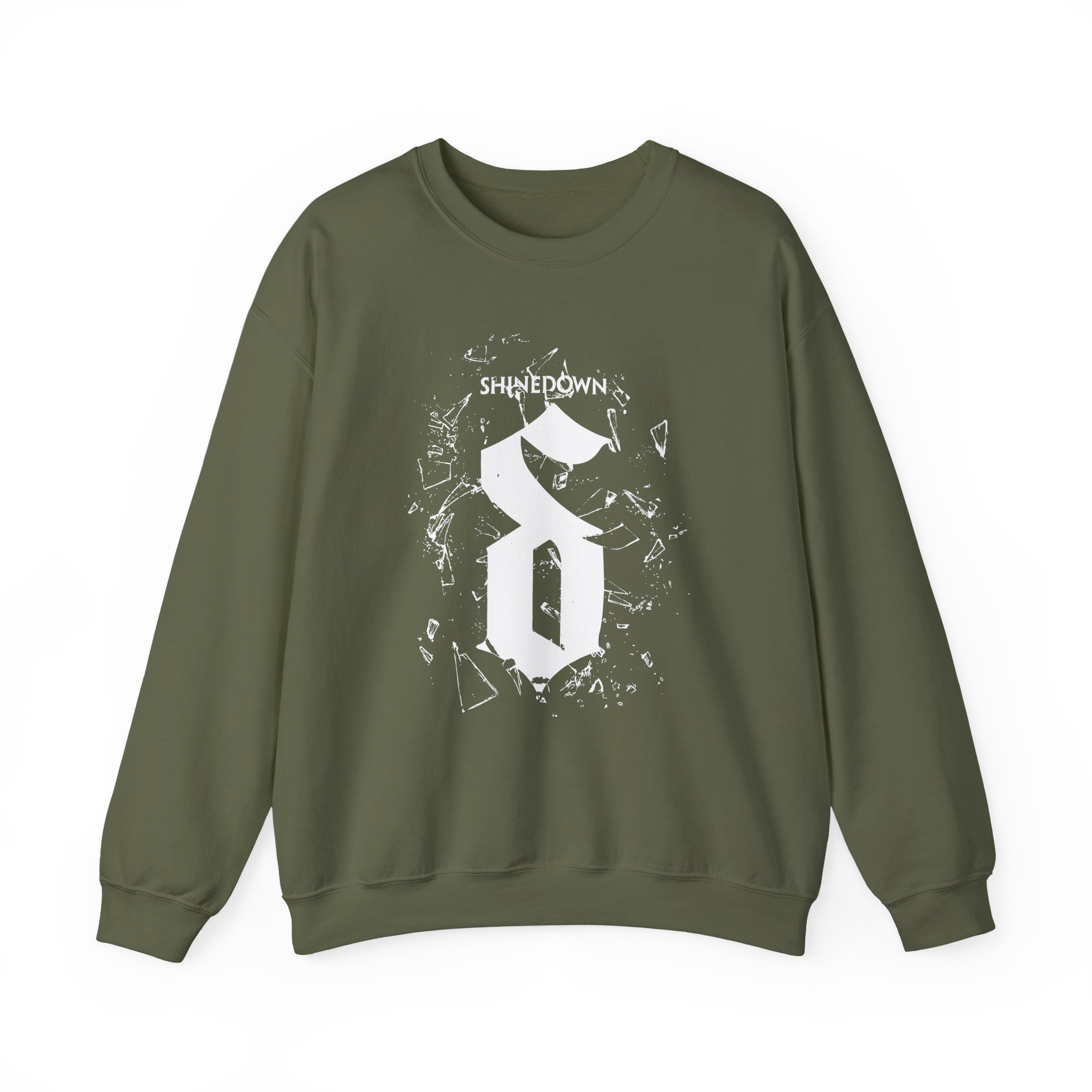 Shinedown Shattered Unisex Heavy Blendâ„¢ Crewneck Sweatshirt