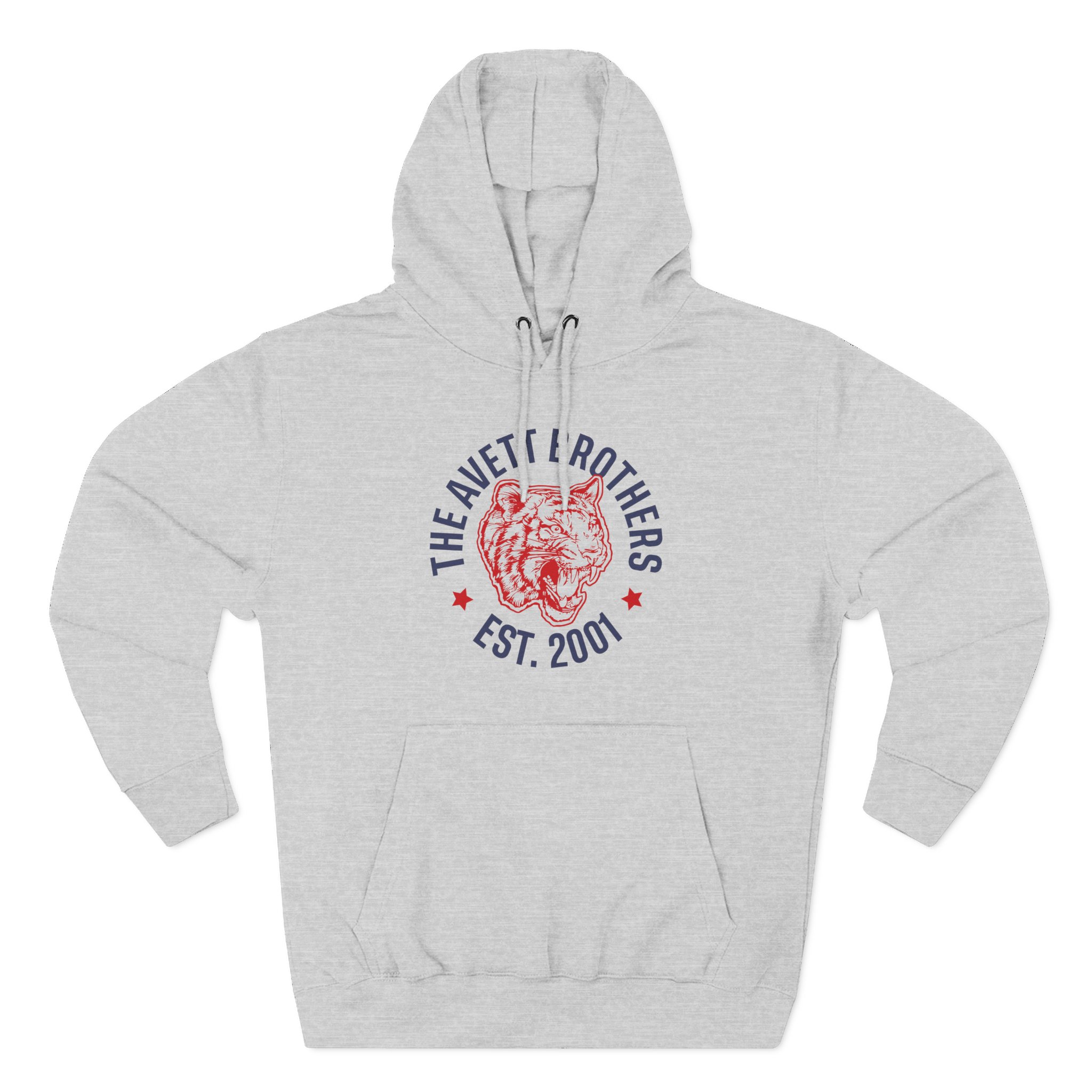 Avett Brothers Tiger Raglan Three-Panel Fleece Hoodie