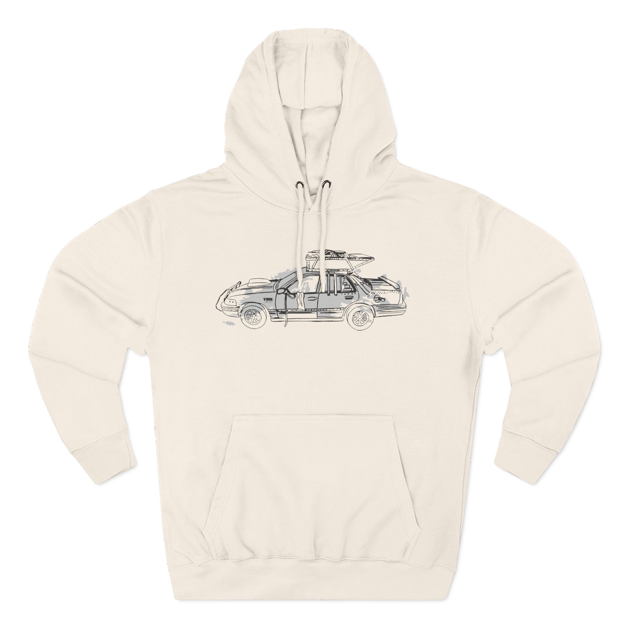 Ymh The Fed Smoker Three-Panel Fleece Hoodie