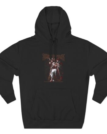 Cradle of Filth the Screaming of the Valkyries Three-Panel Fleece Hoodie