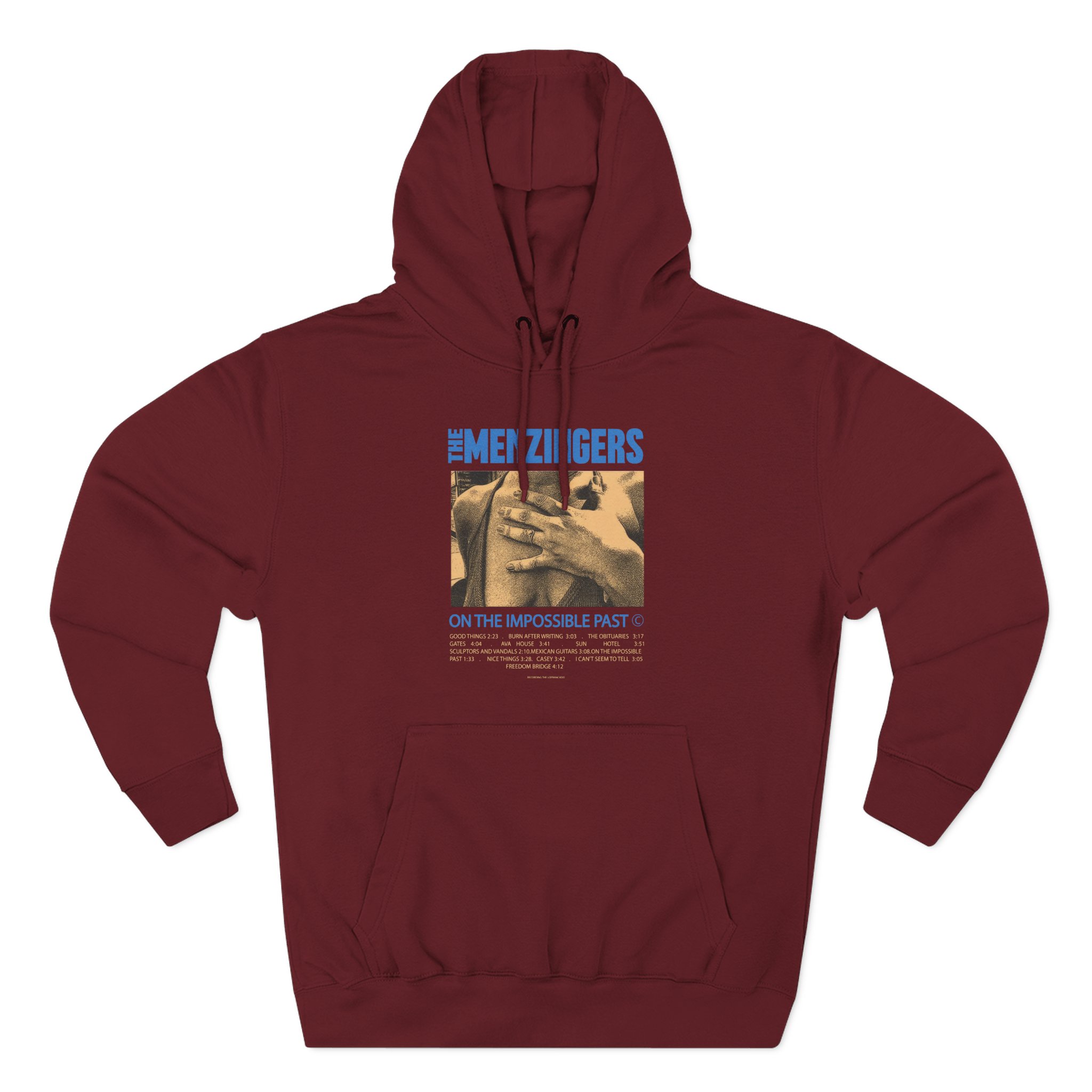 The Menzingers Otip 10th Anniversary Three-Panel Fleece Hoodie