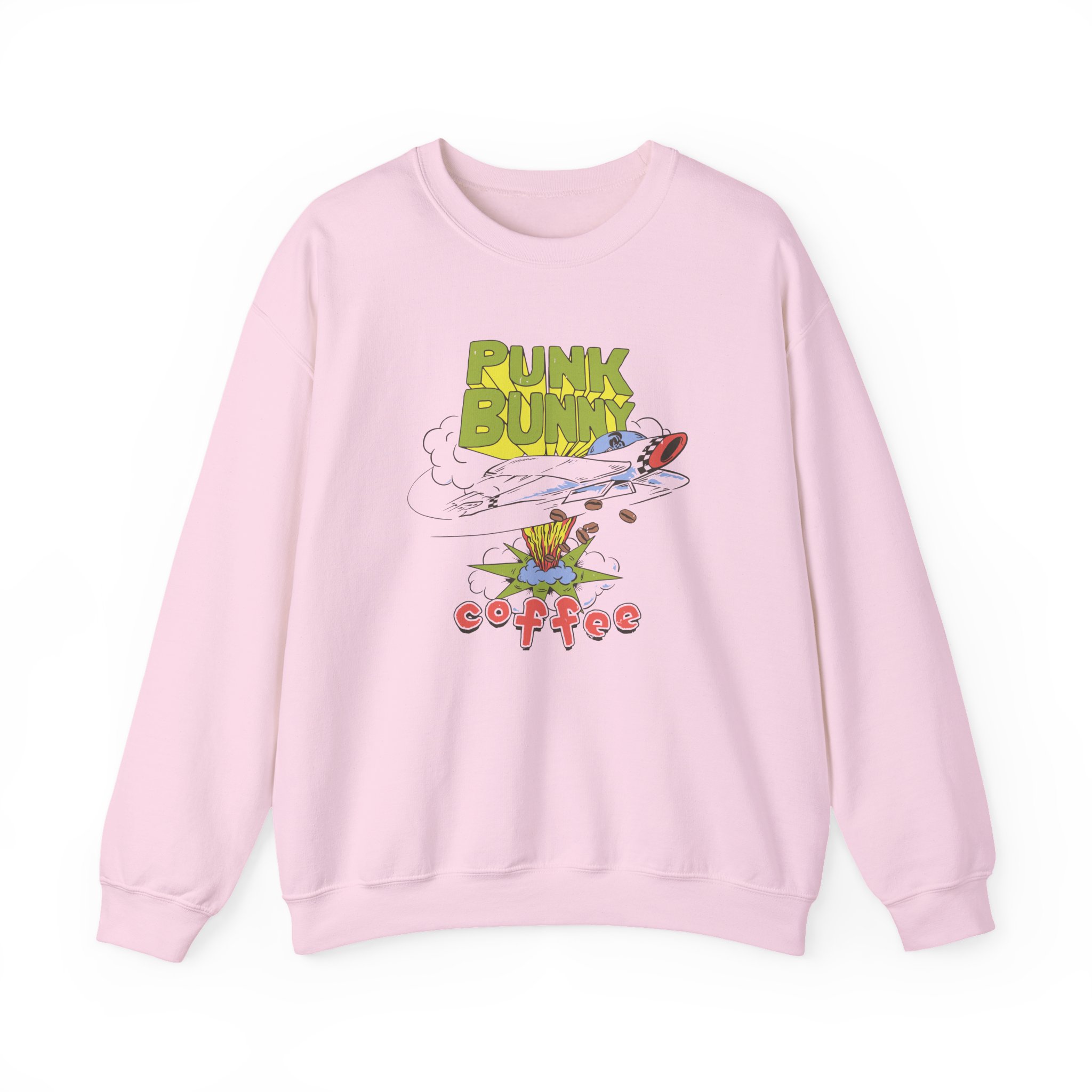 Green Day Punk Bunny Dookie Unisex Heavy Blendâ„¢ Crewneck Sweatshirt