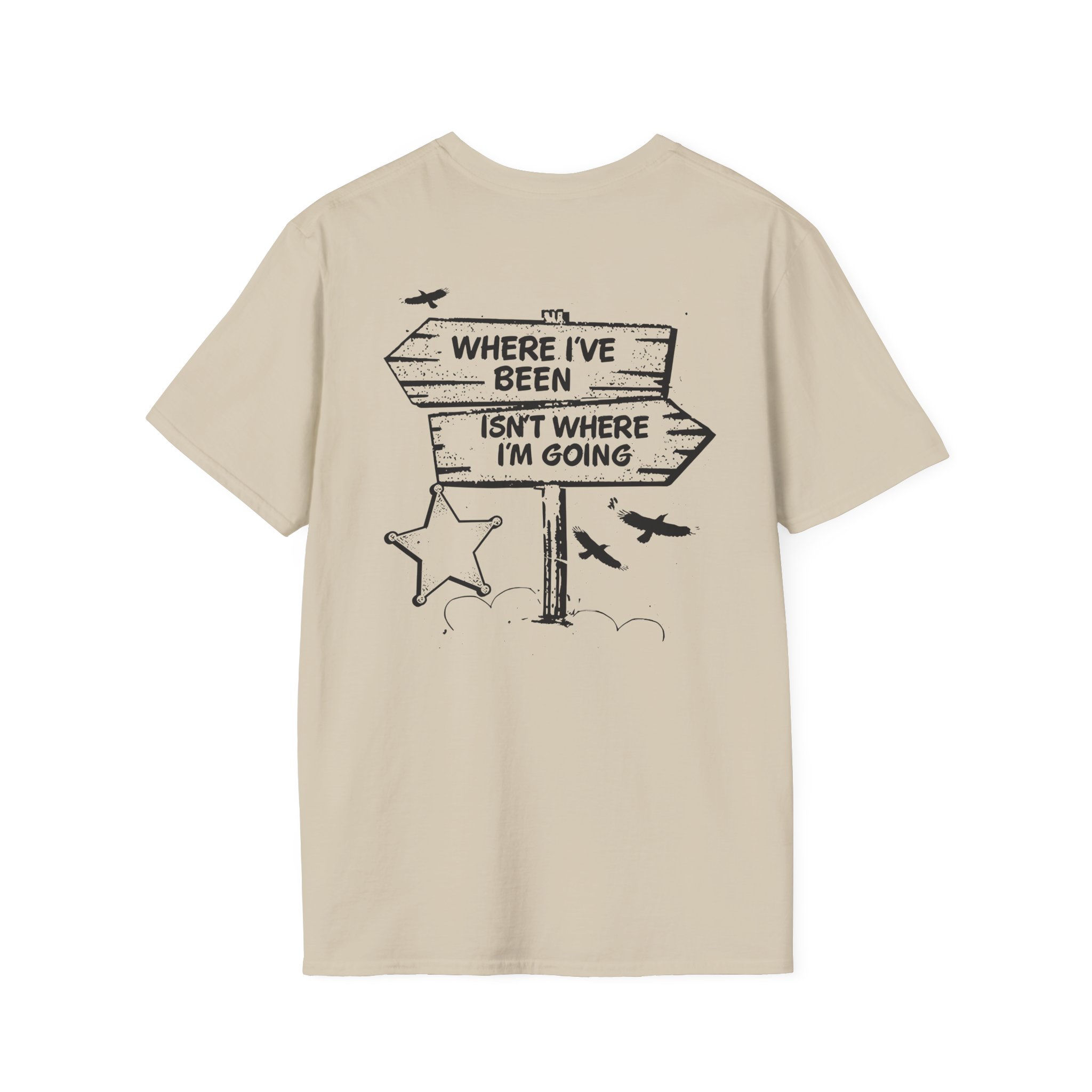 Shaboozey Fork in the Road Unisex Softstyle T-Shirt