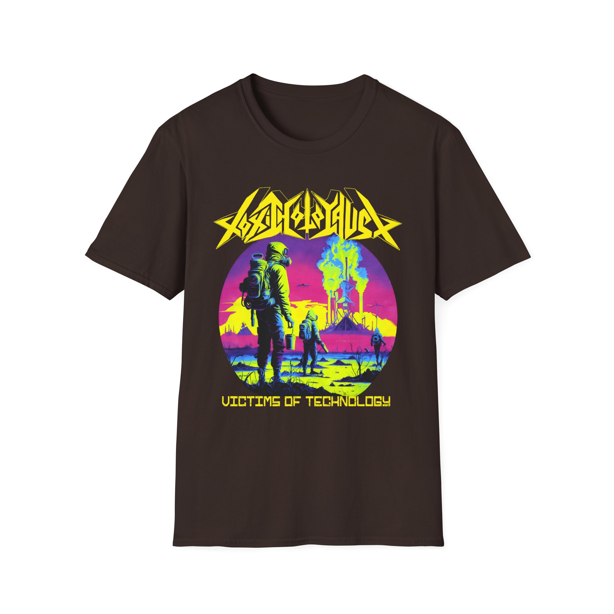 Toxic Holocaust Victims of Technology Unisex Softstyle T-Shirt