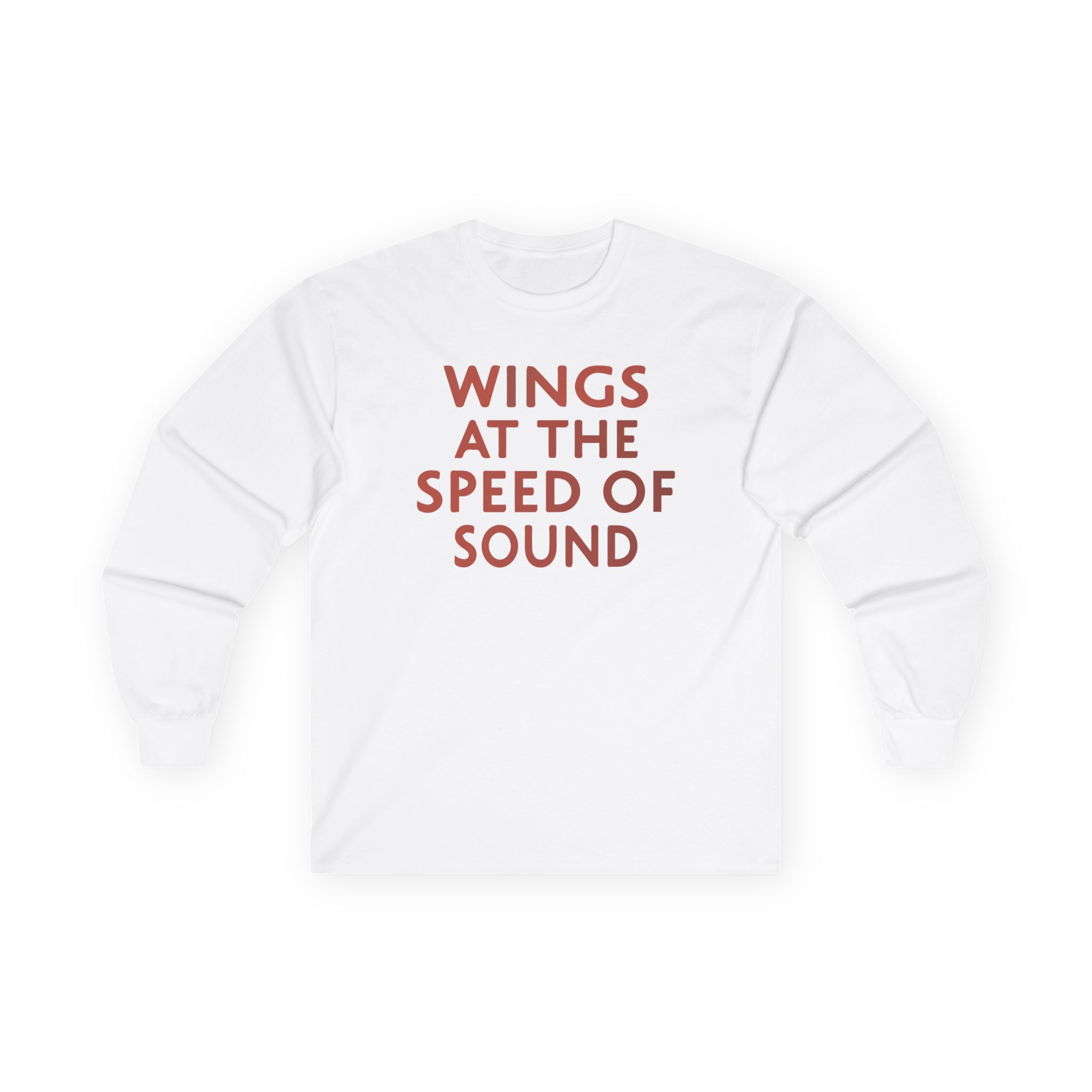 Wings at the Speed of Sound Unisex Ultra Cotton Long Sleeve Tee