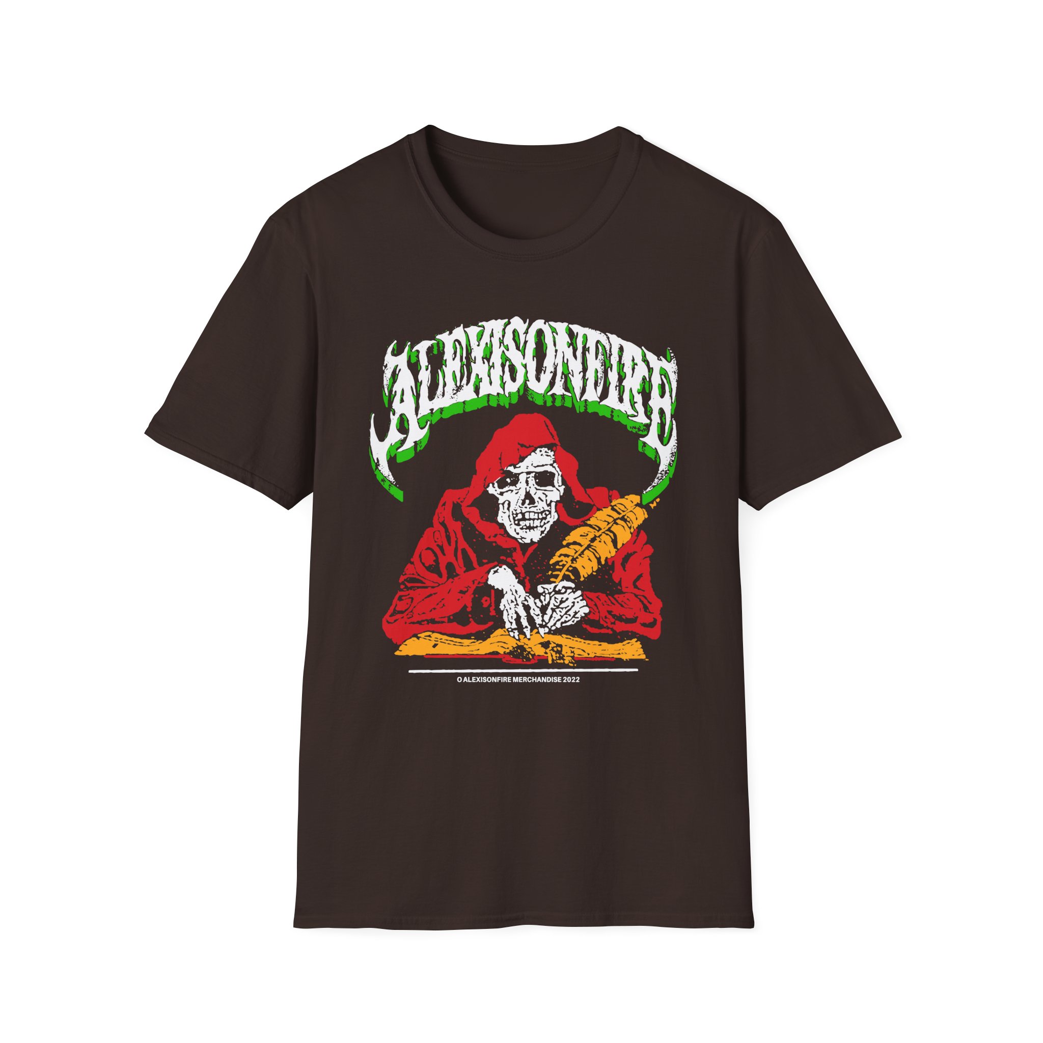 Alexisonfire Skelwrite Unisex Softstyle T-Shirt