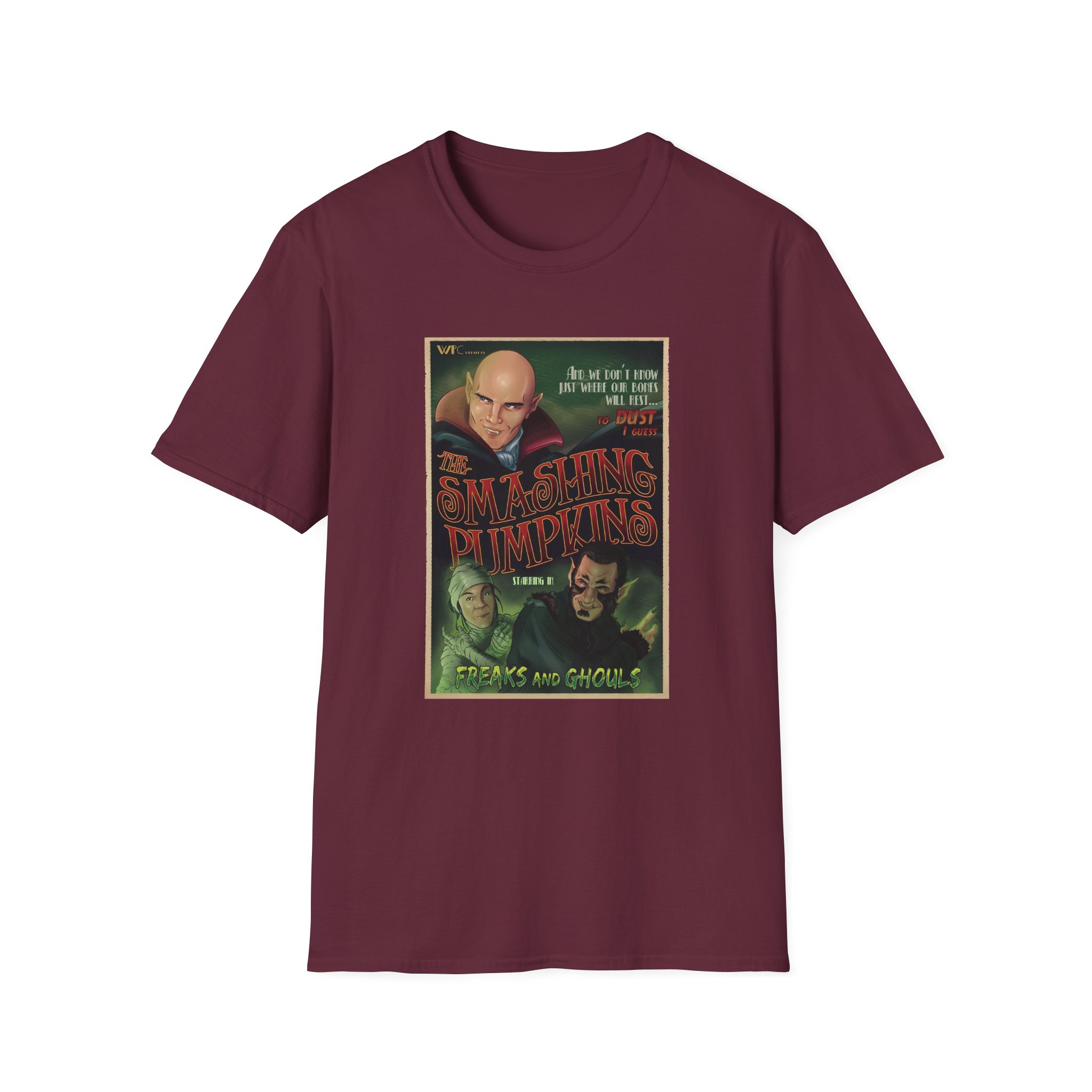 The Smashing Pumpkins Freaks and Ghouls Unisex Softstyle T-Shirt