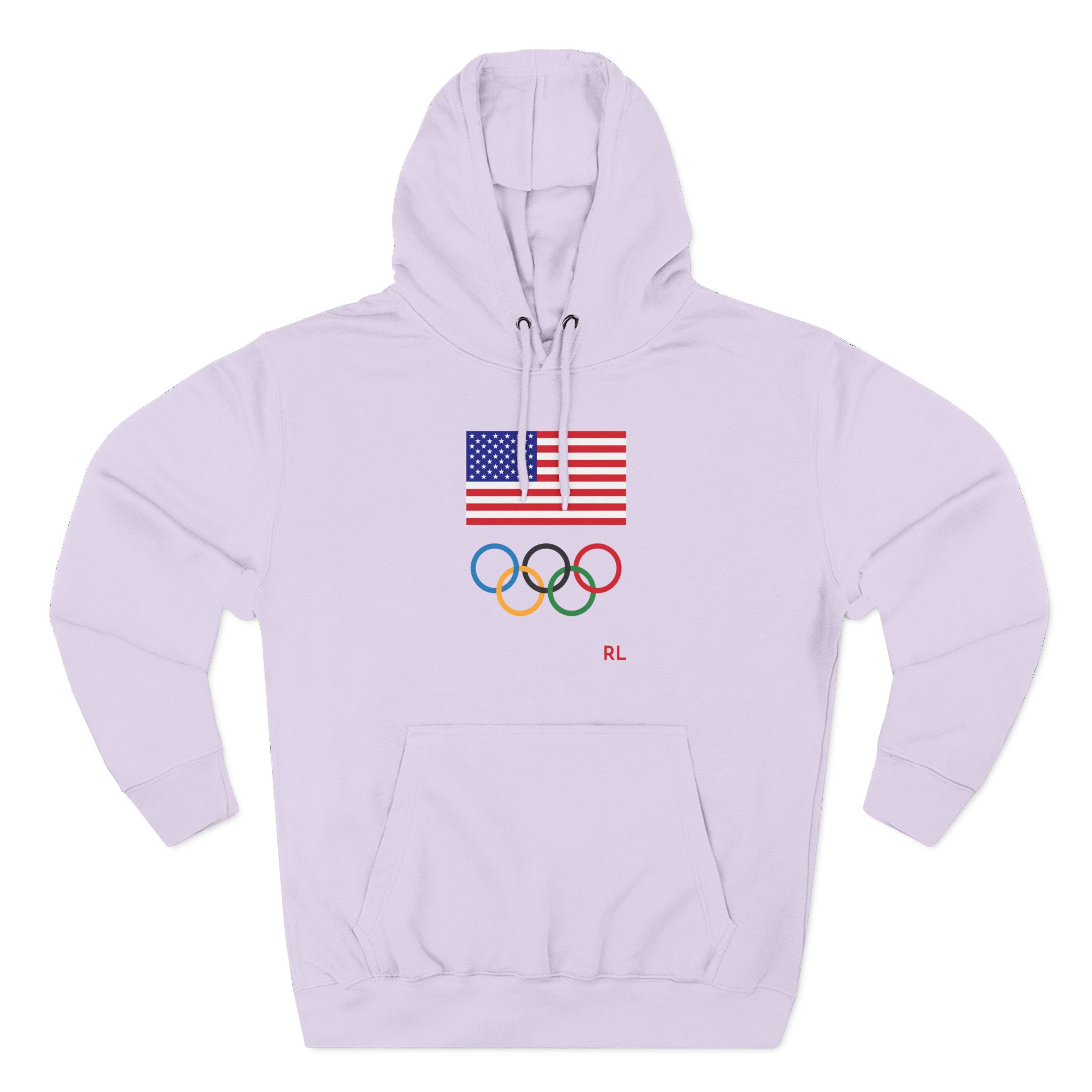 Nina Dobrev Polo Falph Lauren Team Usa Three-Panel Fleece Hoodie