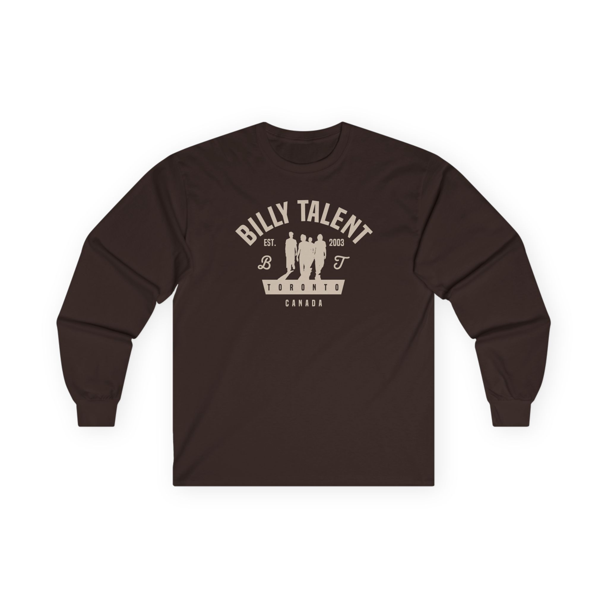 Billy Talent Band Silhouette Unisex Ultra Cotton Long Sleeve Tee