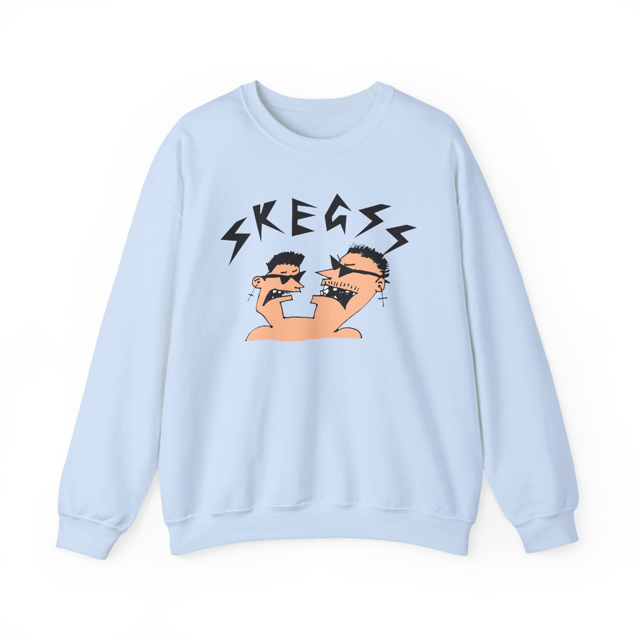Skegss Two Heads Unisex Heavy Blendâ„¢ Crewneck Sweatshirt