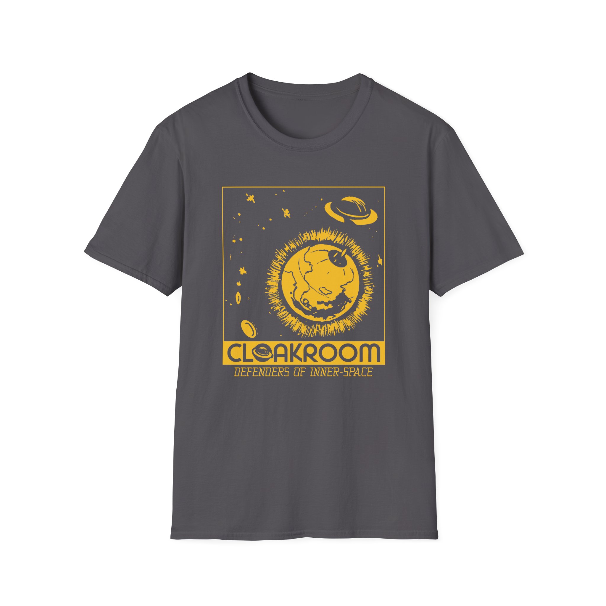Cloakroom Inner Space Unisex Softstyle T-Shirt