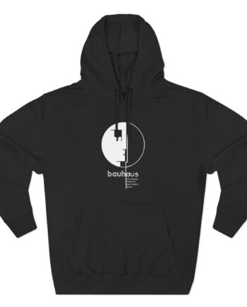 Bauhaus Three-Panel Fleece Hoodie
