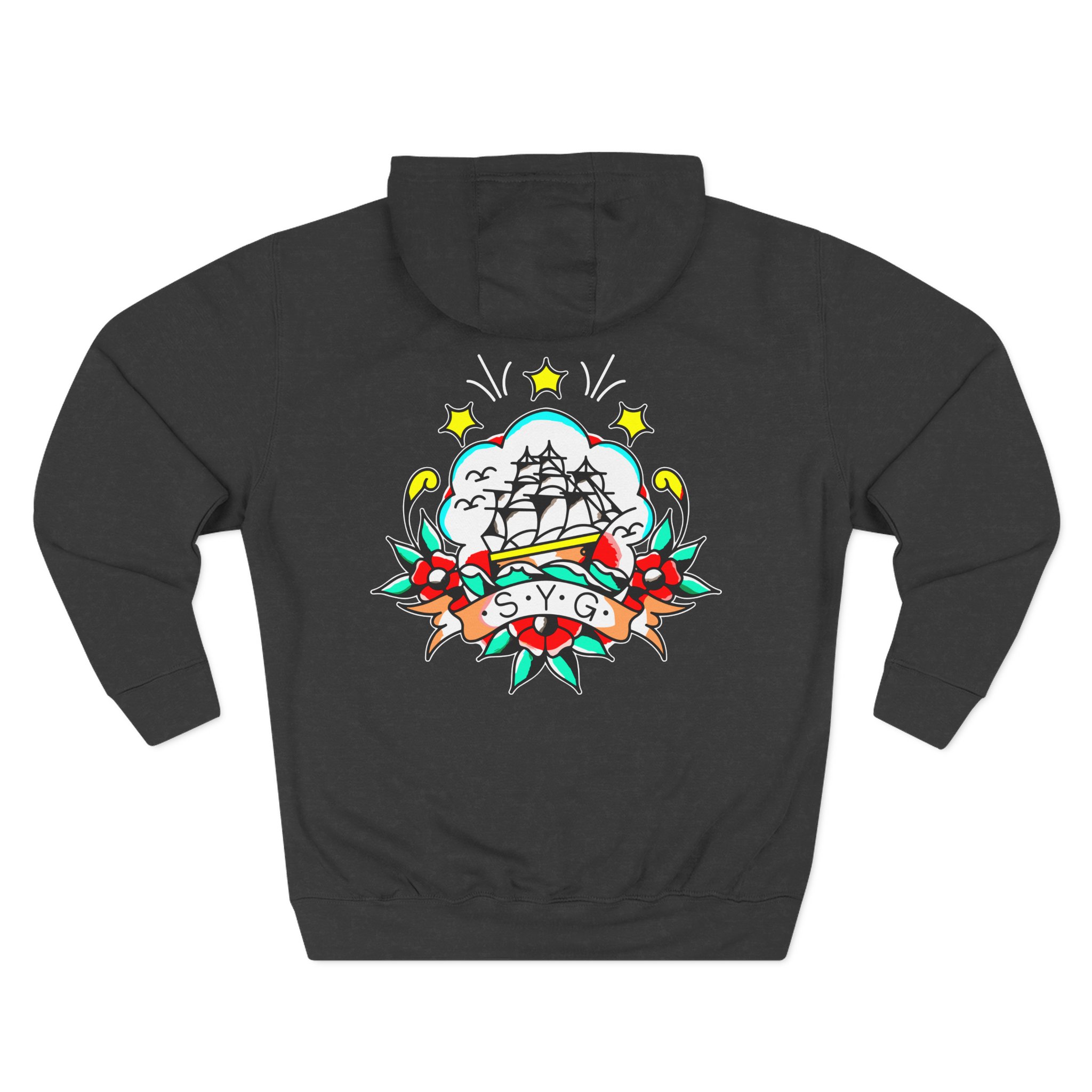 Set Your Goals Mutiny Three-Panel Fleece Hoodie