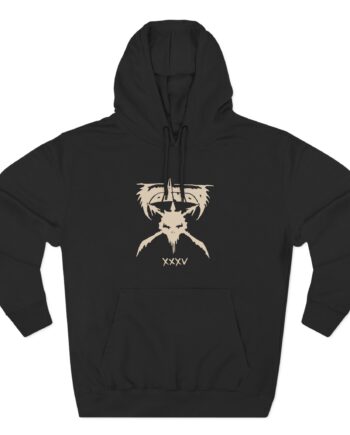 Voivod Vintage Three-Panel Fleece Hoodie