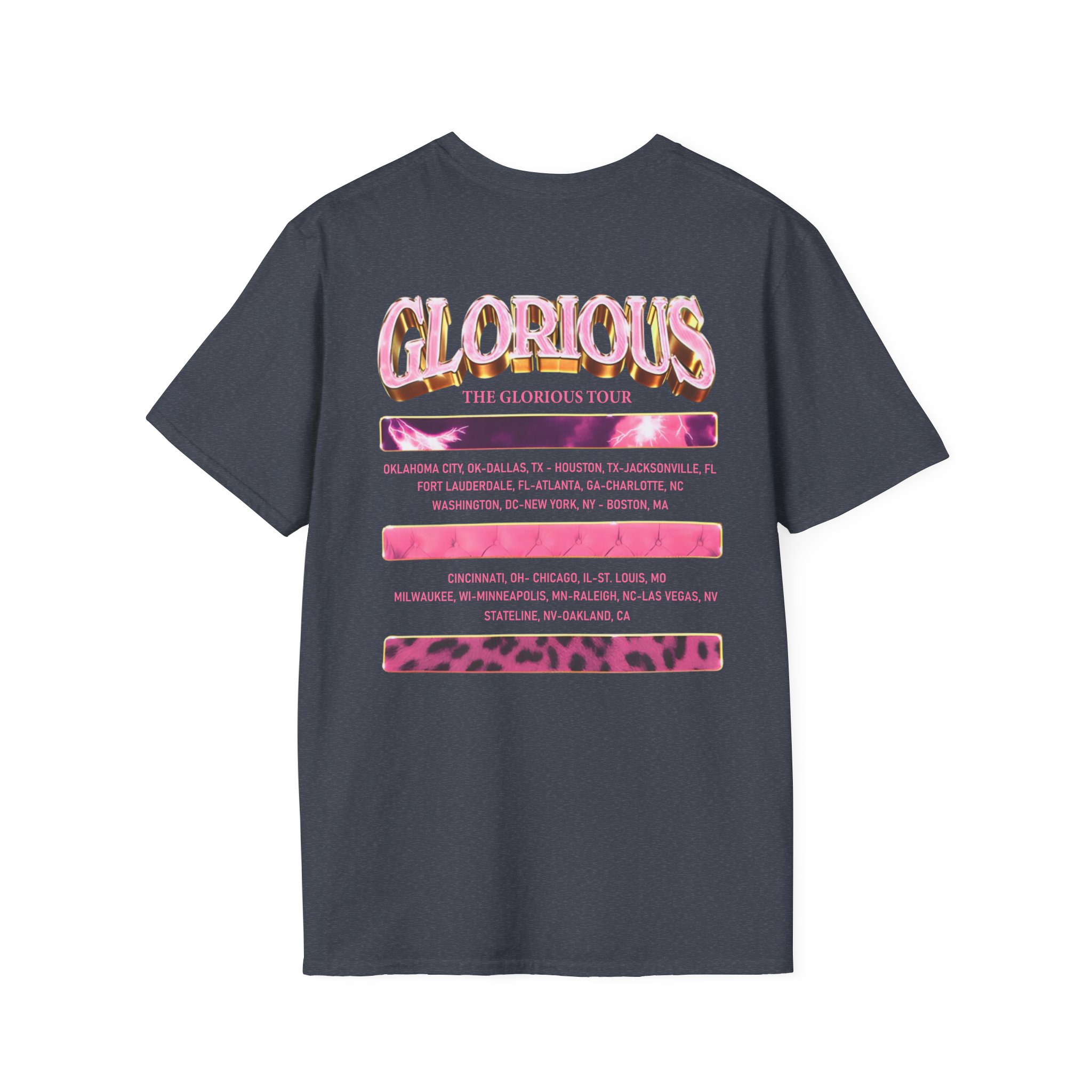 Glorilla Glorious Tour From Memphis Unisex Softstyle T-Shirt