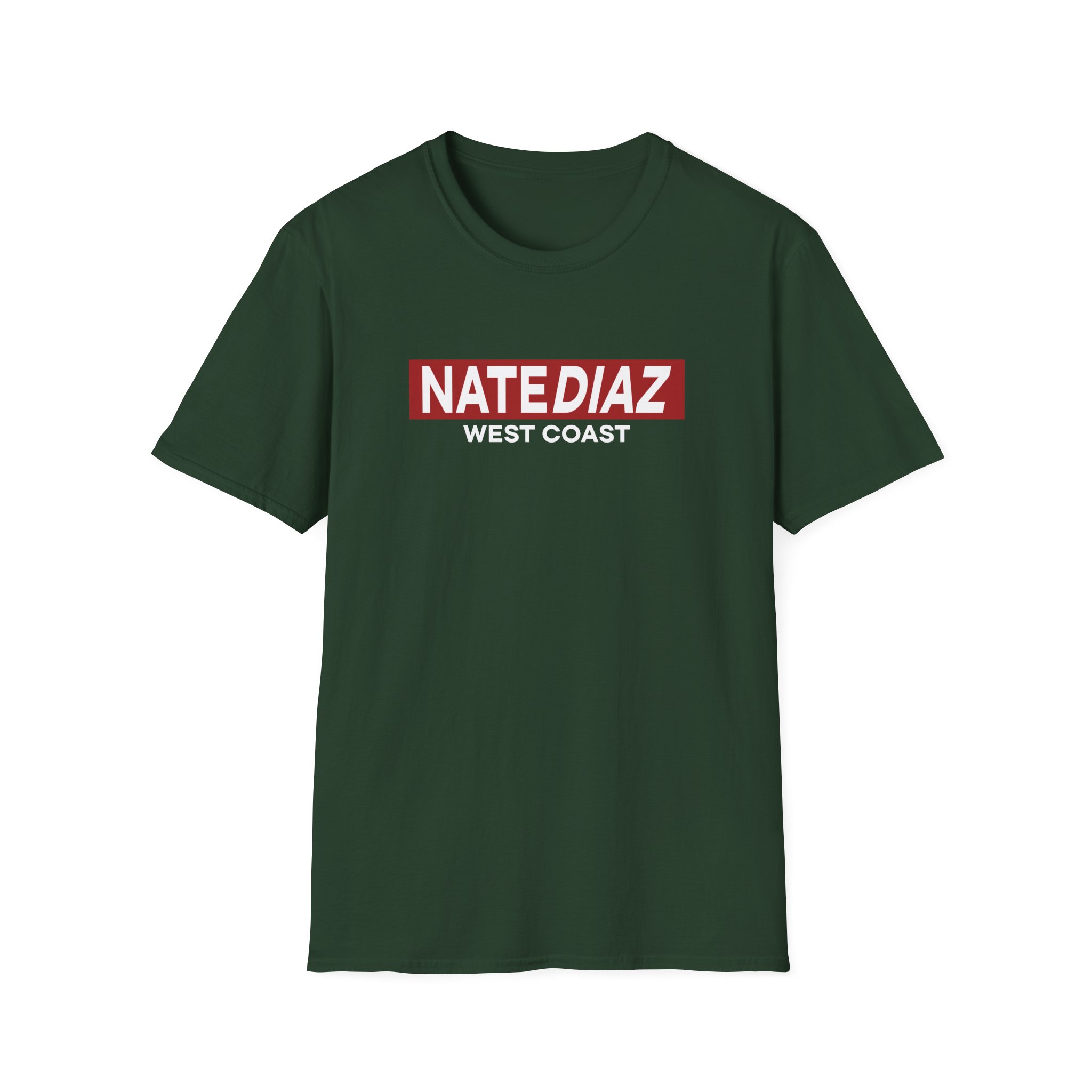 Nate Diaz West Coastin Unisex Softstyle T-Shirt