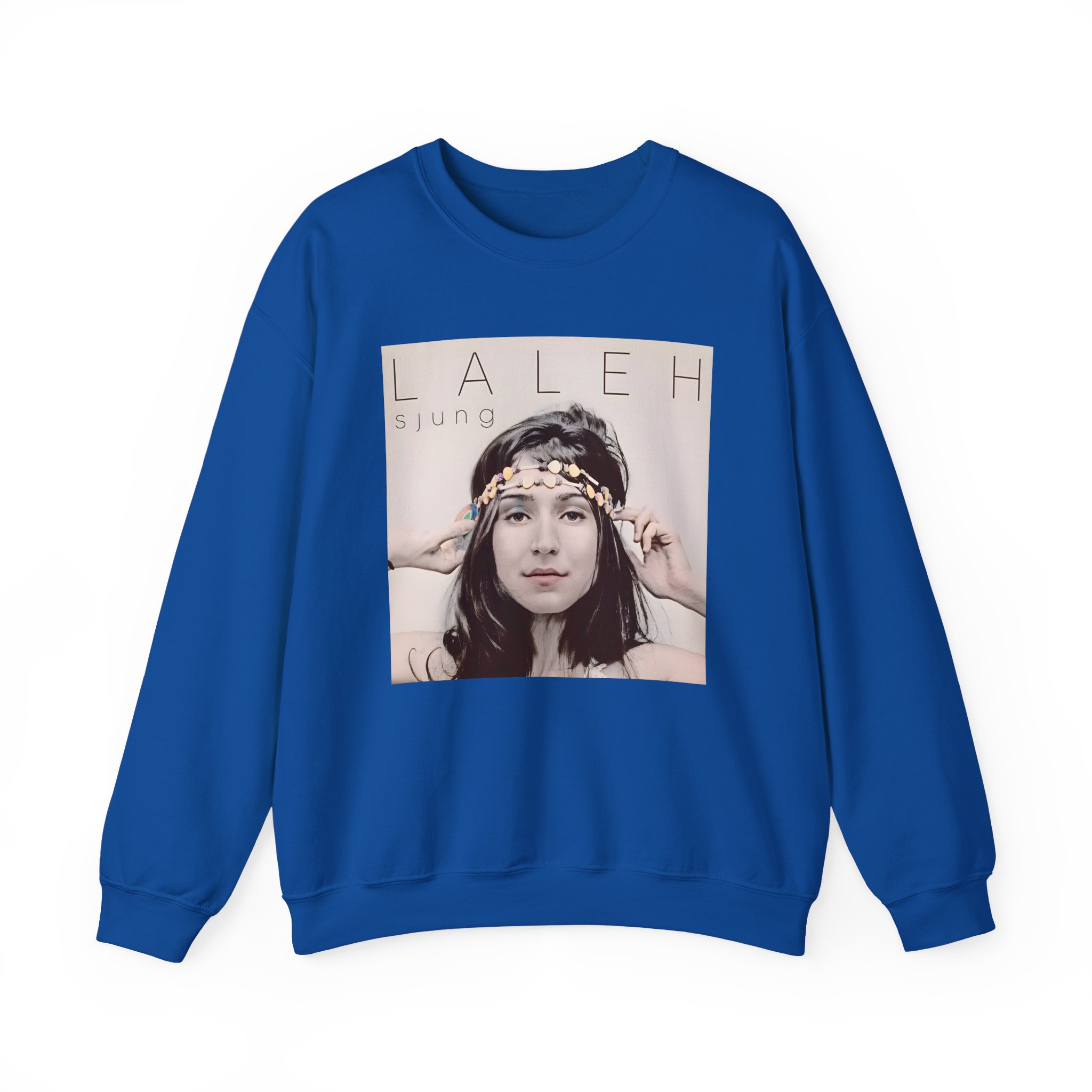 Laleh Sjung Album Cover Unisex Heavy Blendâ„¢ Crewneck Sweatshirt