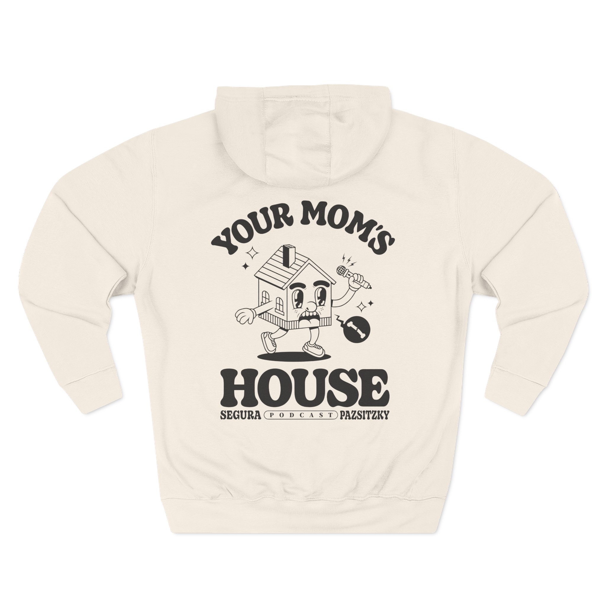 Ymh S/P 2-Sided Three-Panel Fleece Hoodie