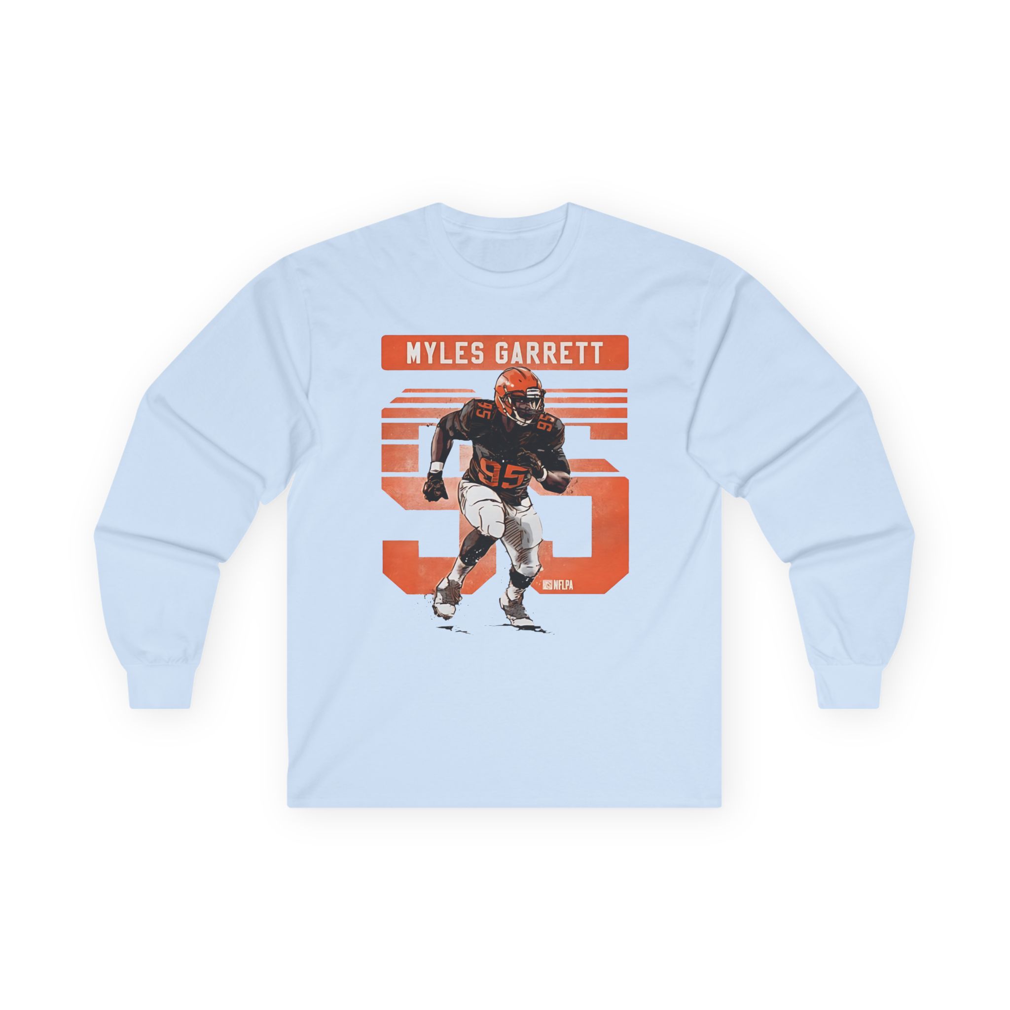 Myles Garrett Grunge Unisex Ultra Cotton Long Sleeve Tee