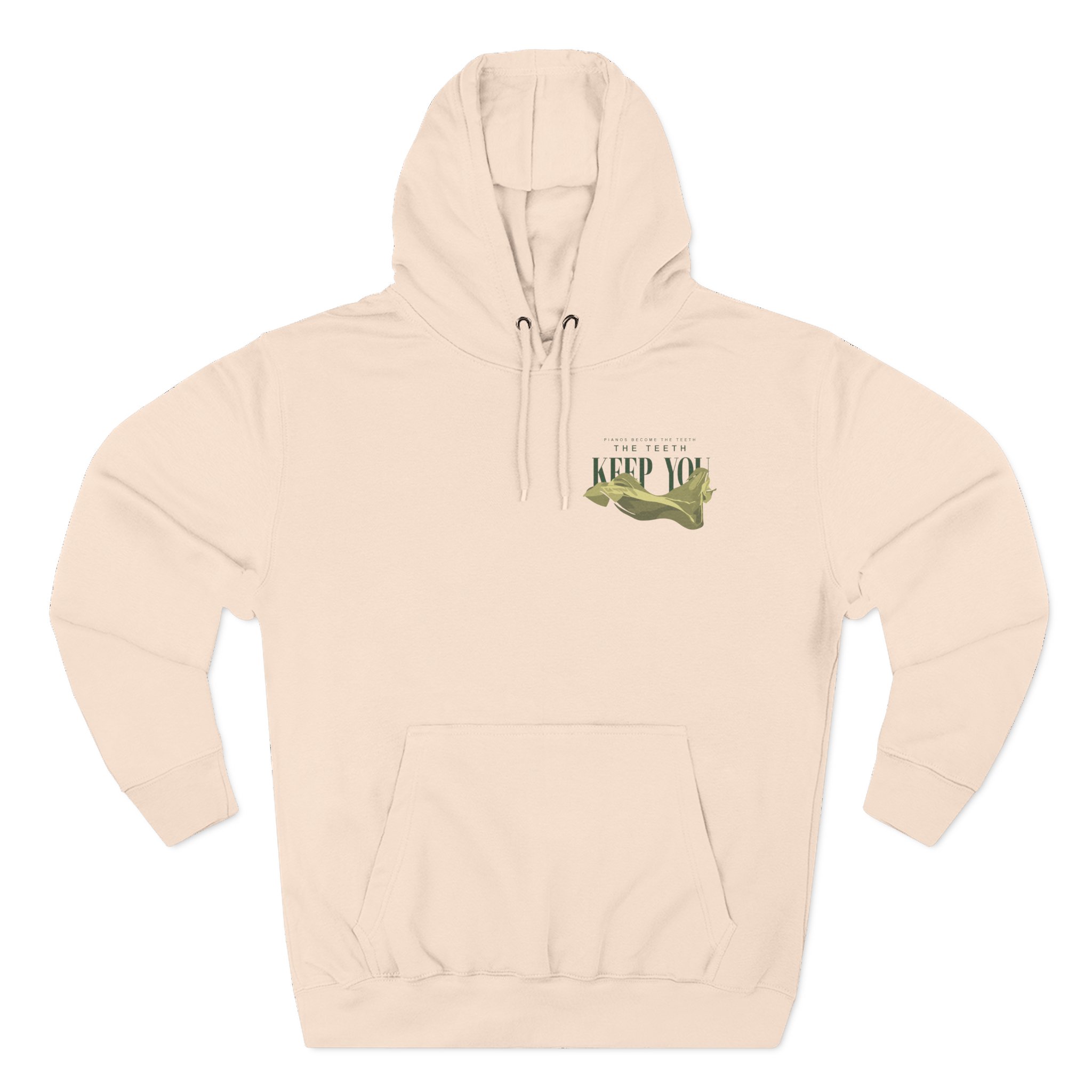 Pianos Become the Teeth Keep You Drape Three-Panel Fleece Hoodie