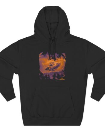 World of Tank Wot Halloween Three-Panel Fleece Hoodie