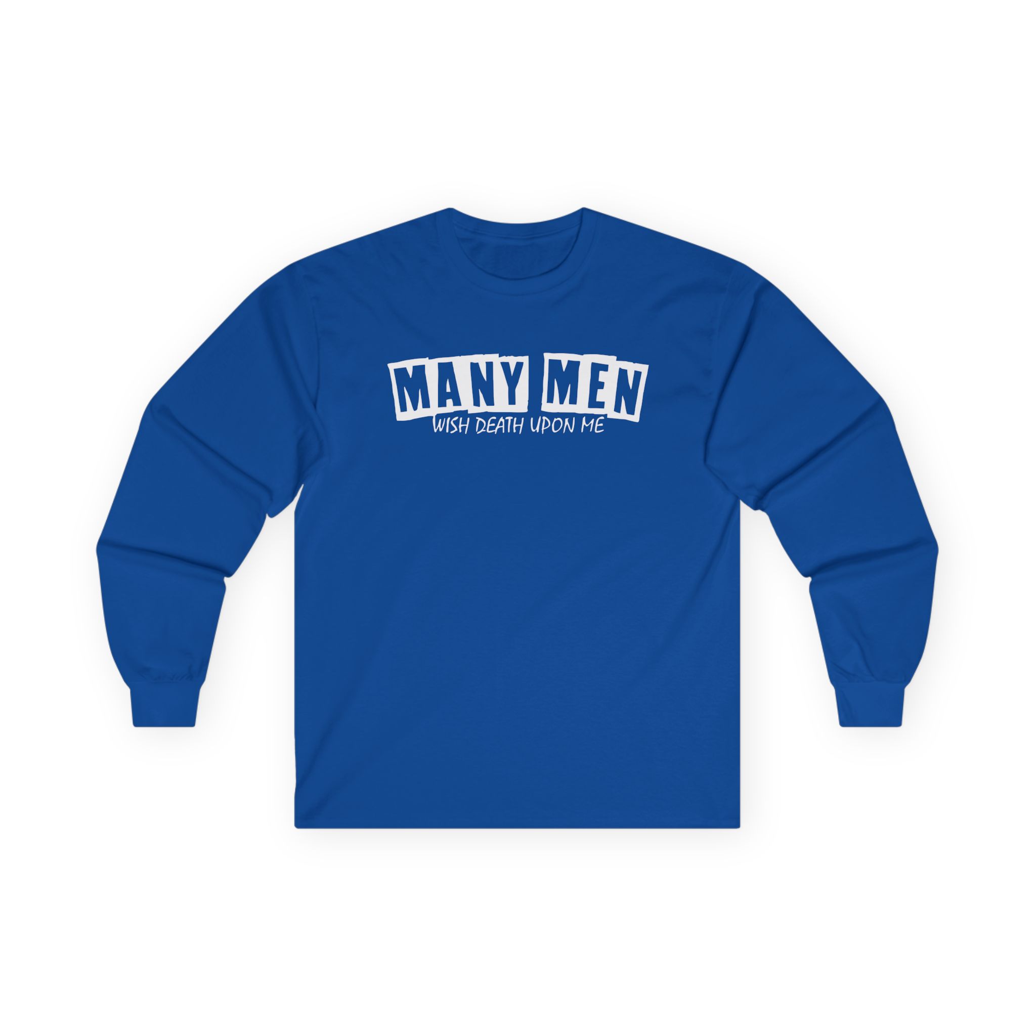 G-unit 50 Cent Many Men Wish Death Upon Me Unisex Ultra Cotton Long Sleeve Tee