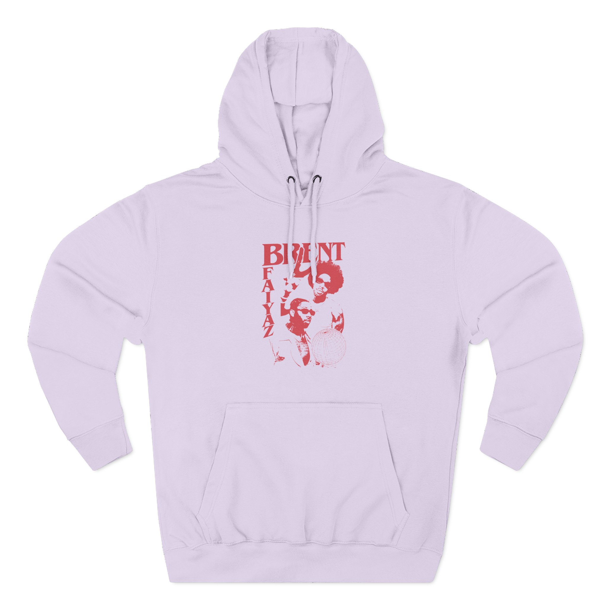 Faiyaz Brent Silhouette Three-Panel Fleece Hoodie
