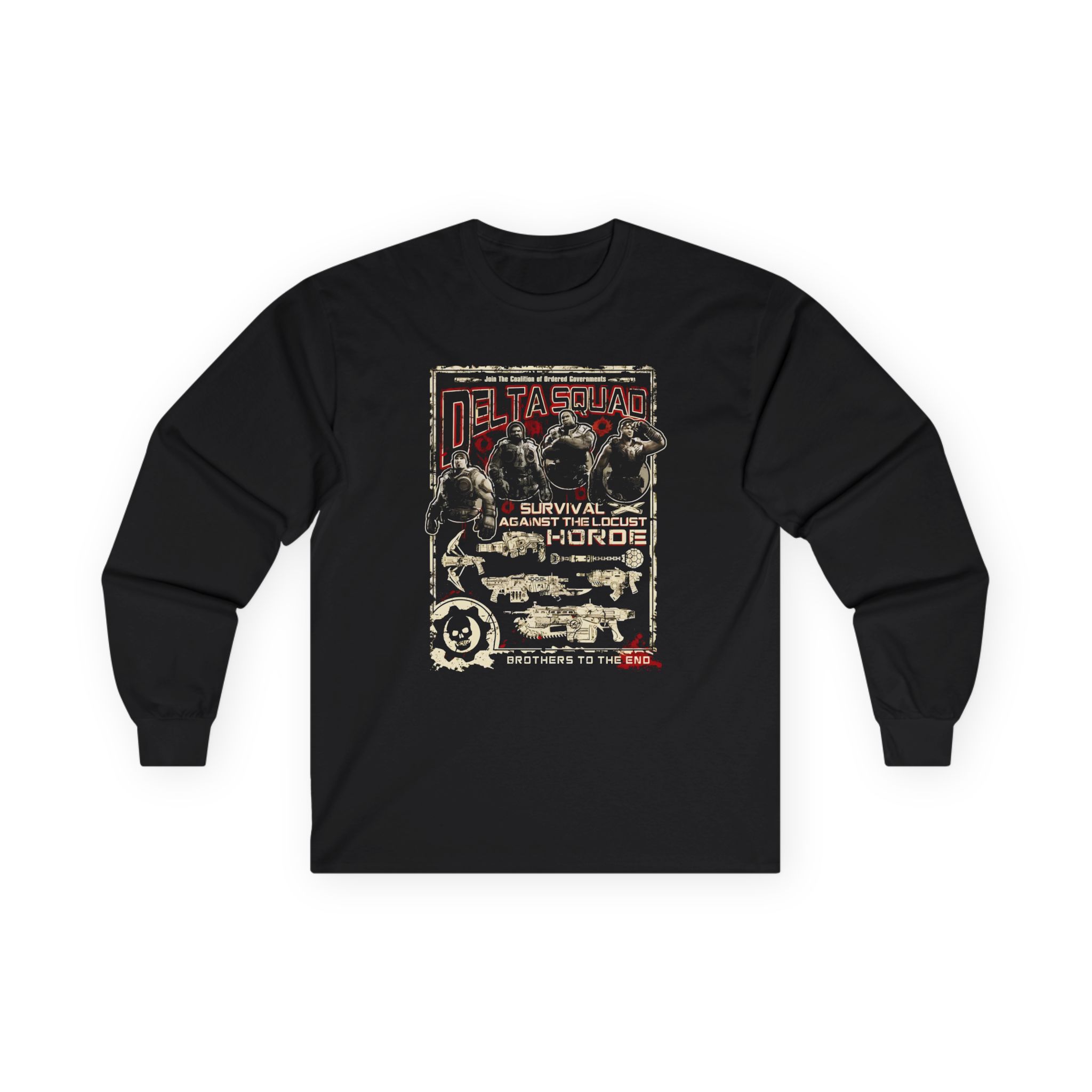 Gears of War Delta Squad Unisex Ultra Cotton Long Sleeve Tee