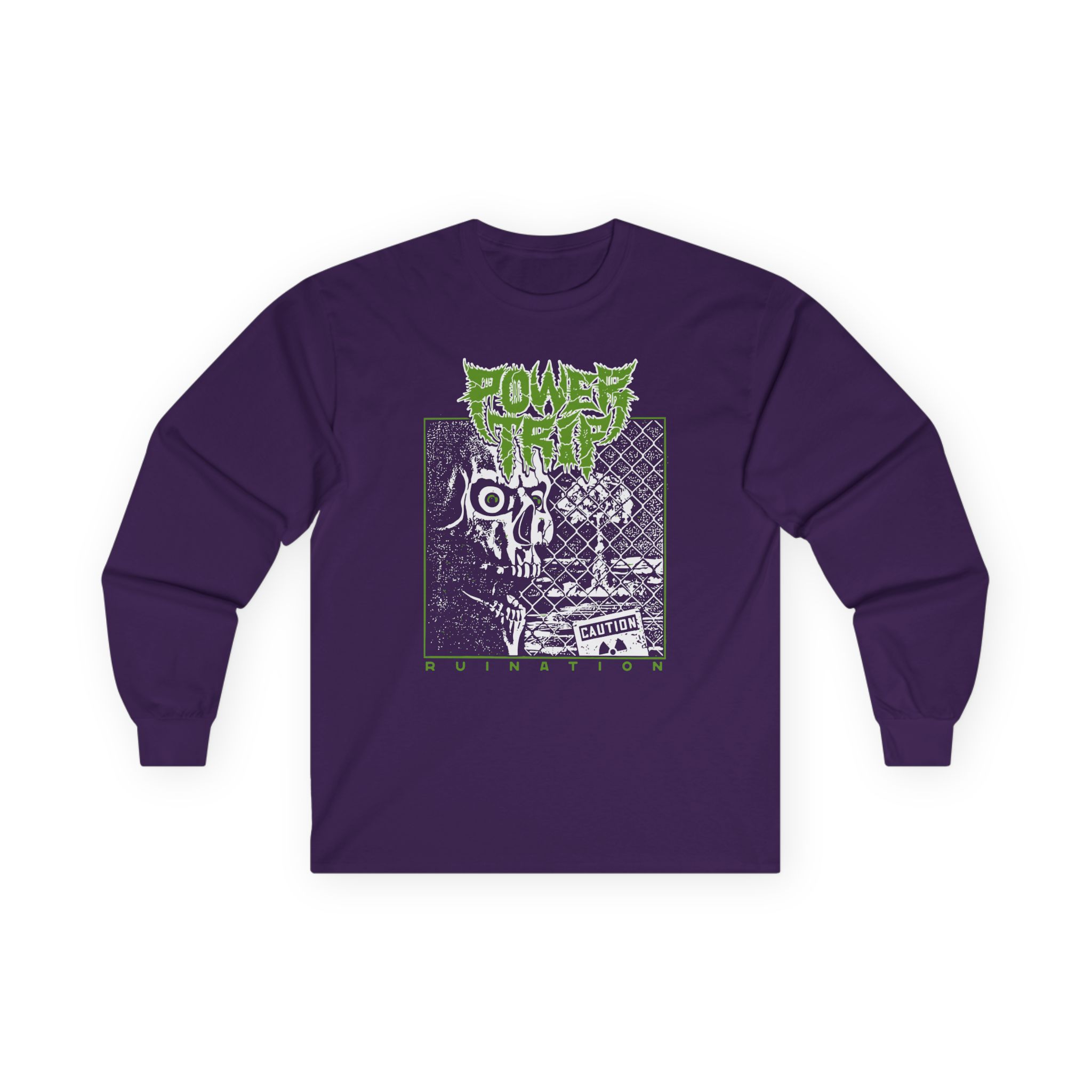 Power Trip Ruination Unisex Ultra Cotton Long Sleeve Tee