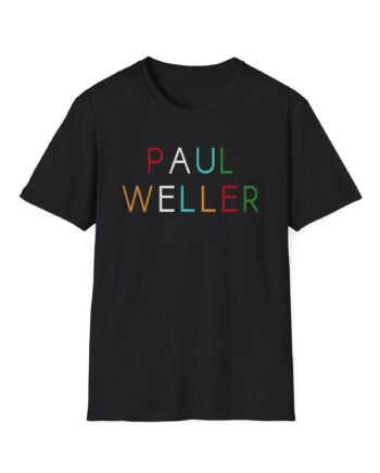 PW Multicolour Logo Unisex Softstyle T-Shirt