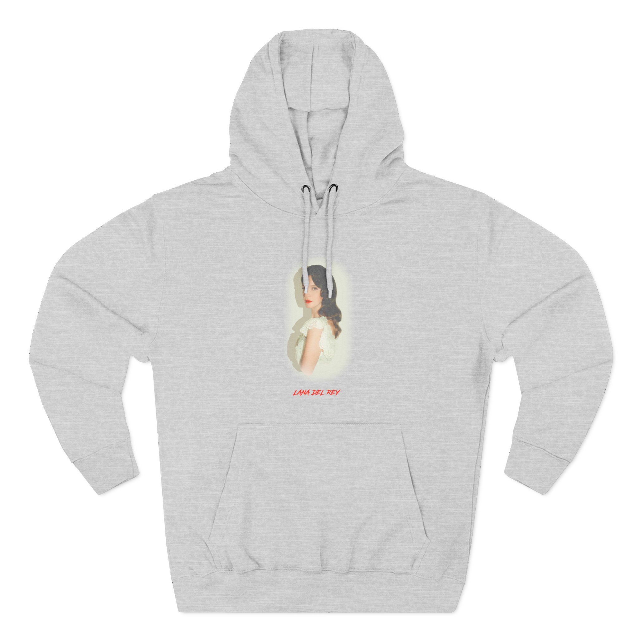 Lanadelrey Indio Portrait Three-Panel Fleece Hoodie