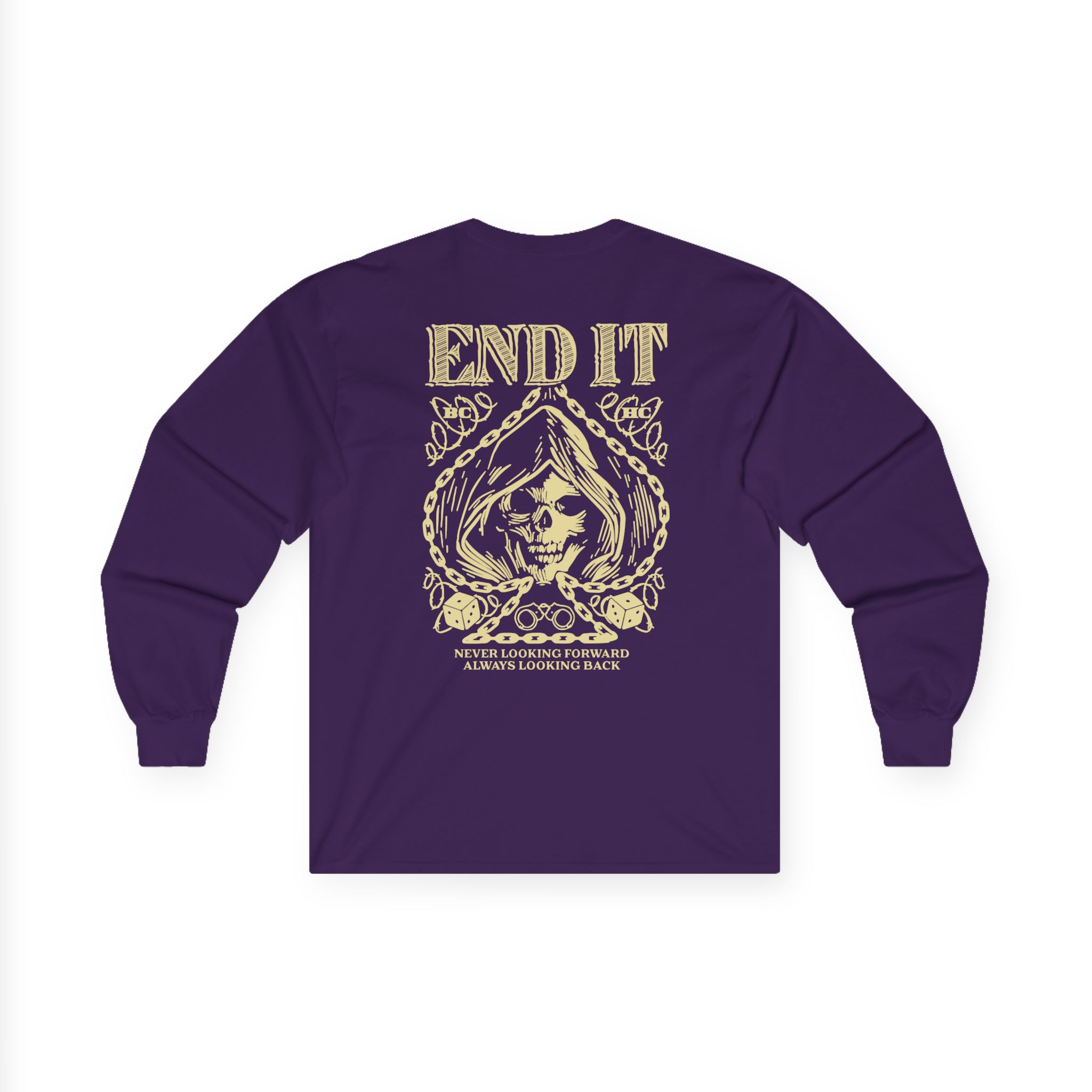 End It Spade Reaper Unisex Ultra Cotton Long Sleeve Tee