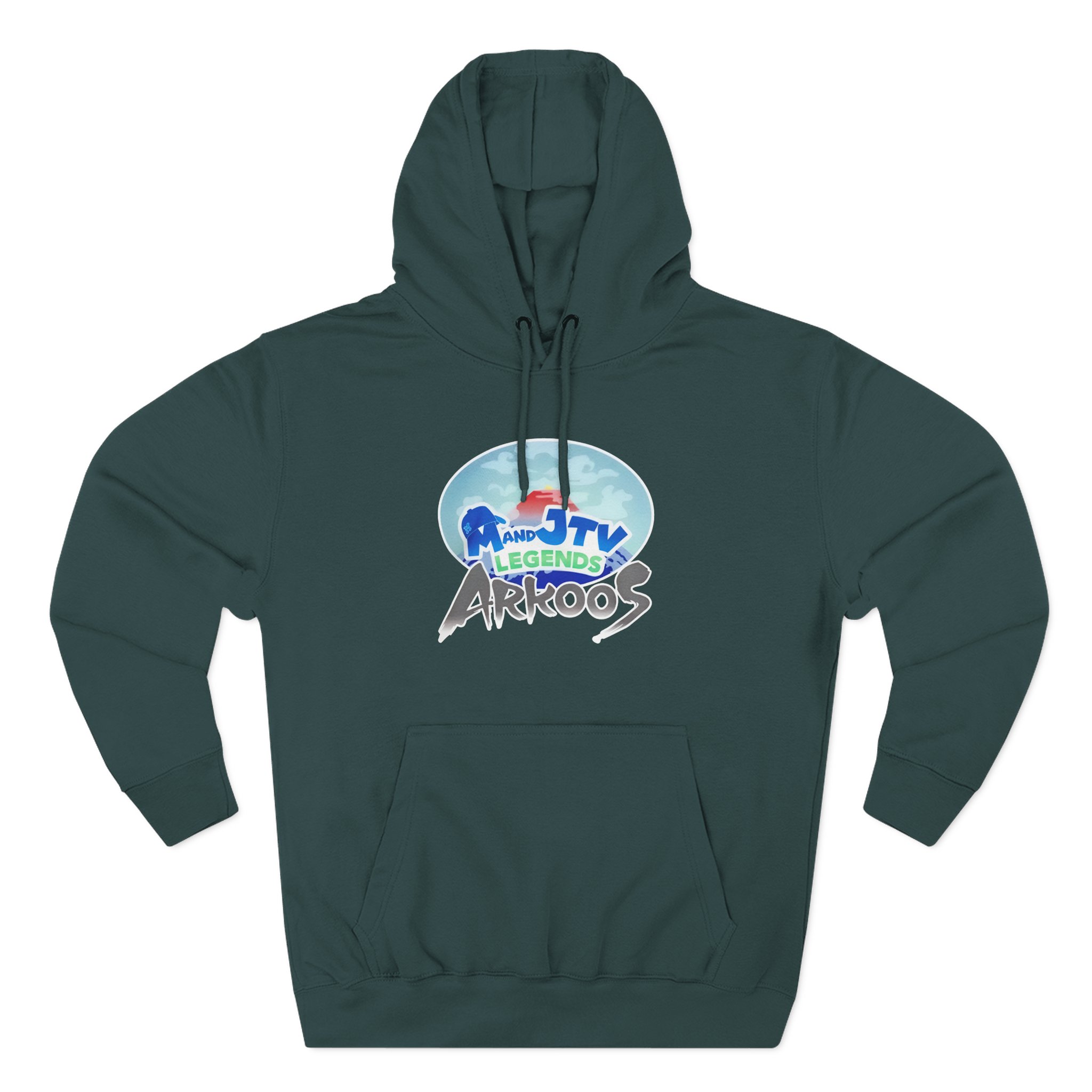 Mandjtv Three-Panel Fleece Hoodie