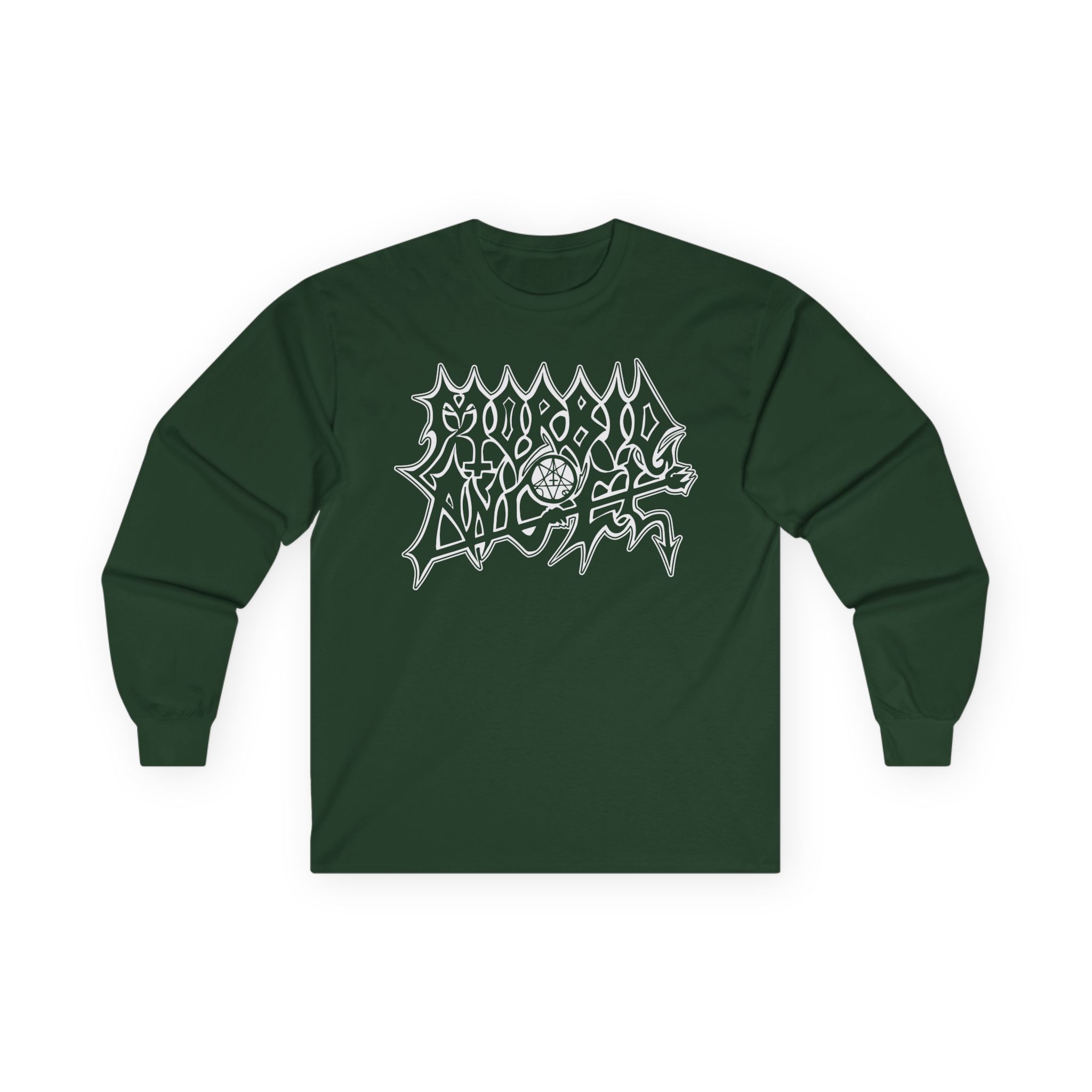 Morbid Angel Logo Unisex Ultra Cotton Long Sleeve Tee