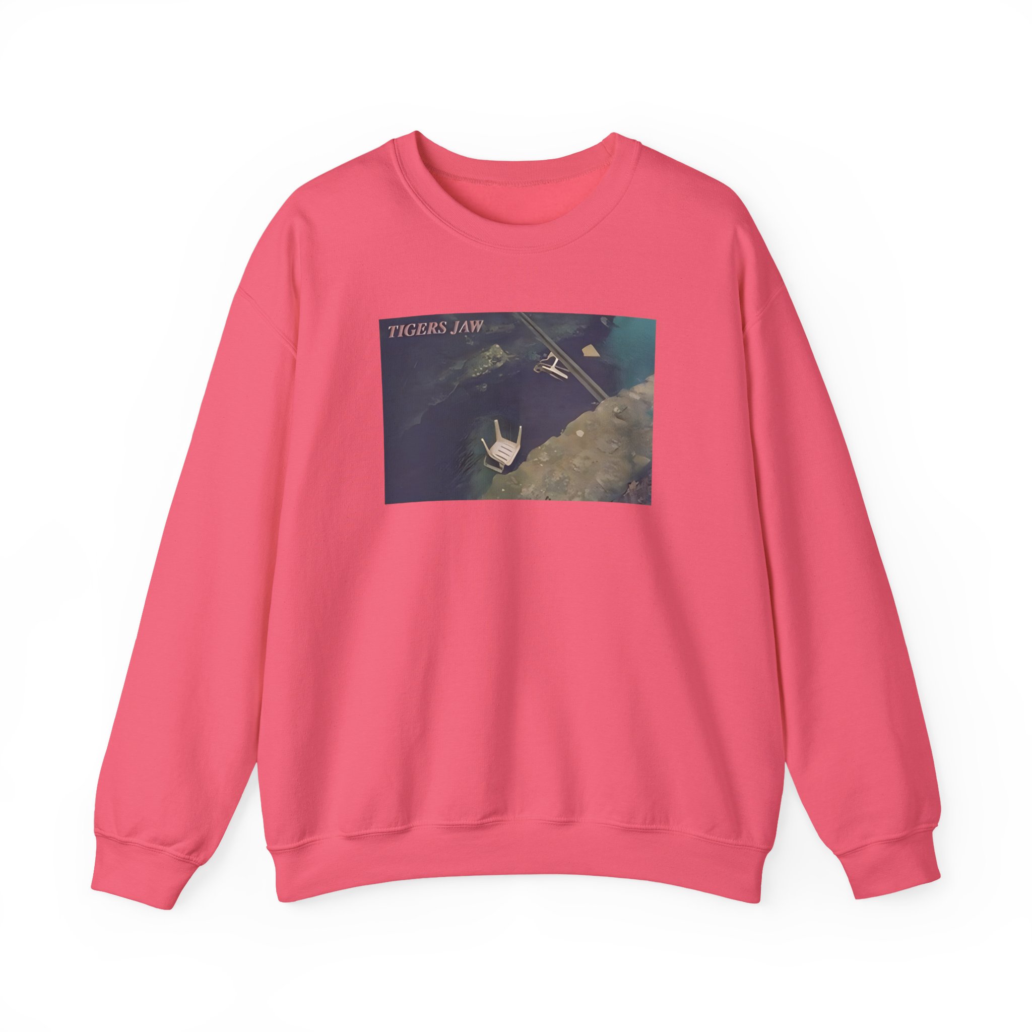 Tigers Jaw Chairs in Water Unisex Heavy Blendâ„¢ Crewneck Sweatshirt