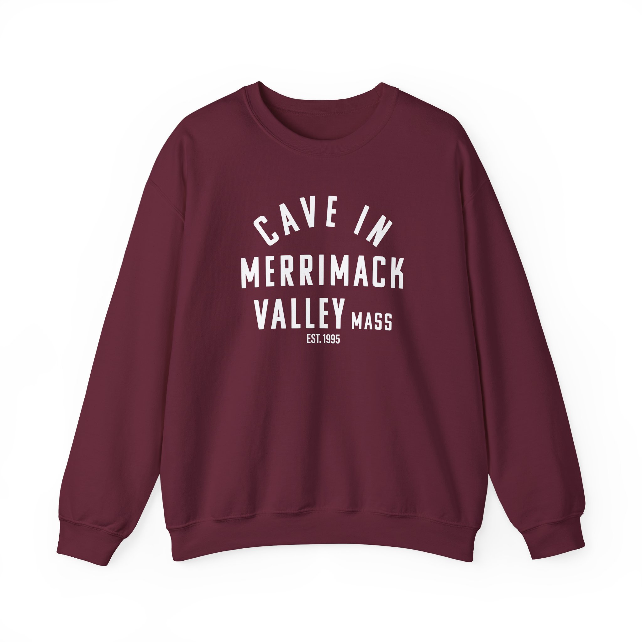 Cave in Merrimack Valley Unisex Heavy Blendâ„¢ Crewneck Sweatshirt