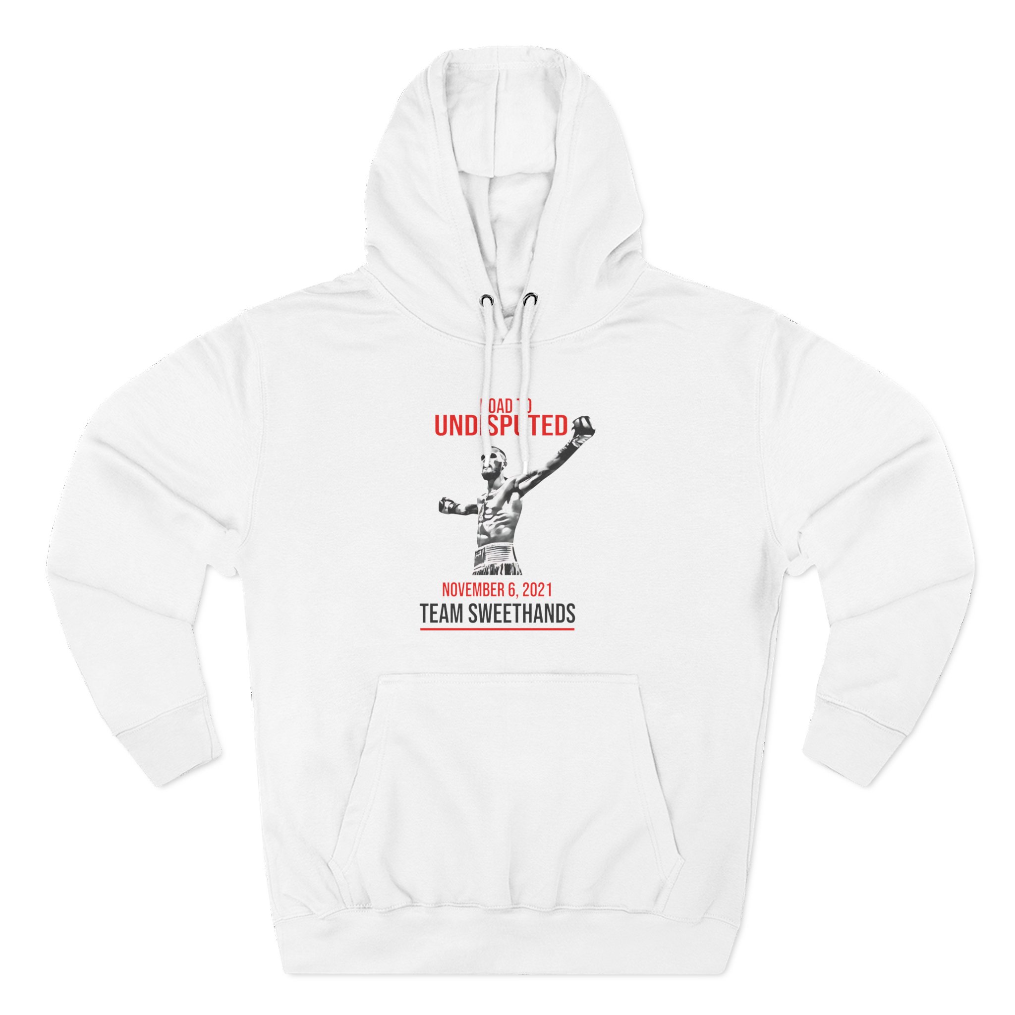 Caleb Plant Team Plant Nov 6th Fight Three-Panel Fleece Hoodie