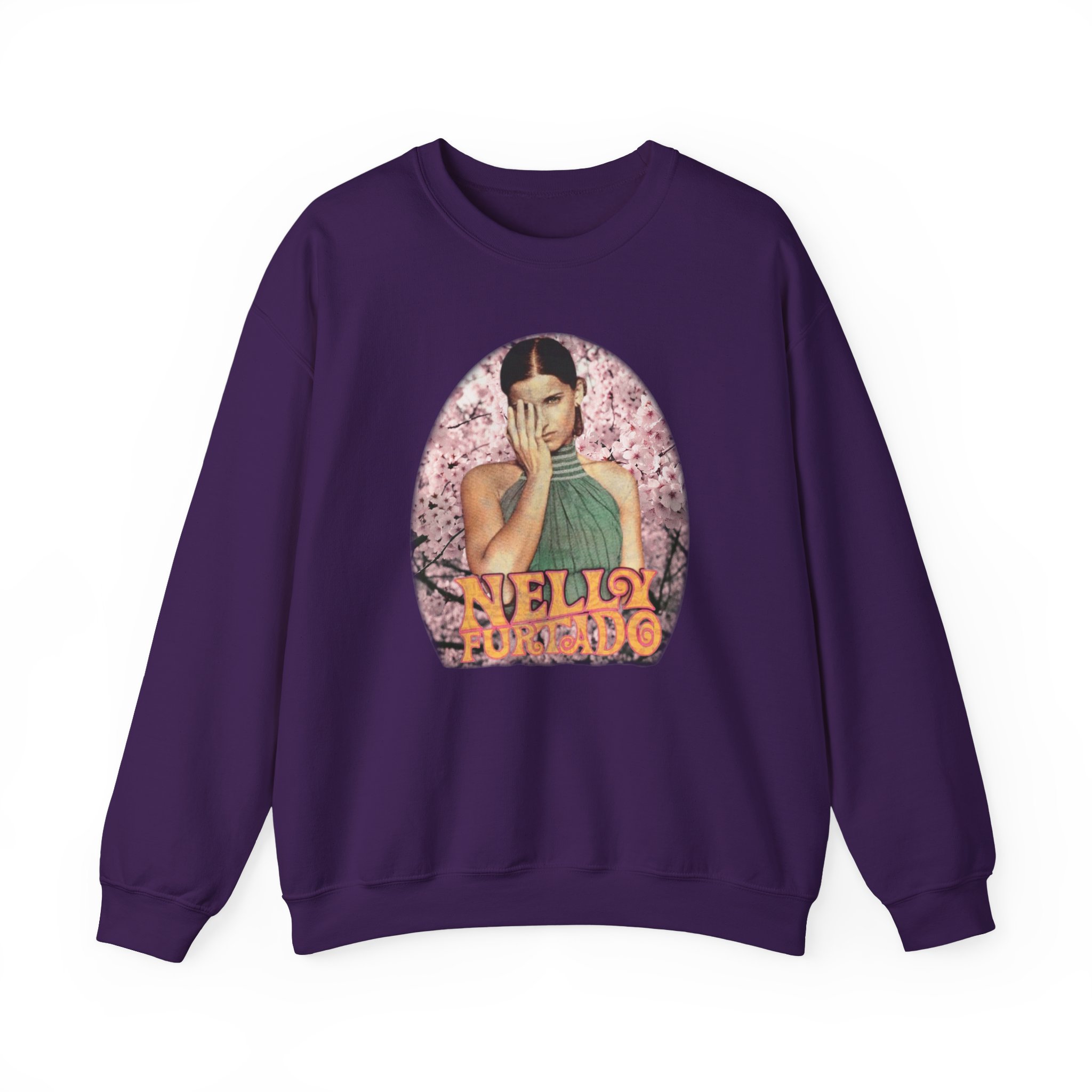 Nelly Furtado Unisex Heavy Blend Crewneck Sweatshirt