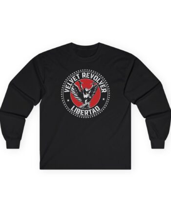 Velvet Revolver Libertro Rock Band Unisex Ultra Cotton Long Sleeve Tee