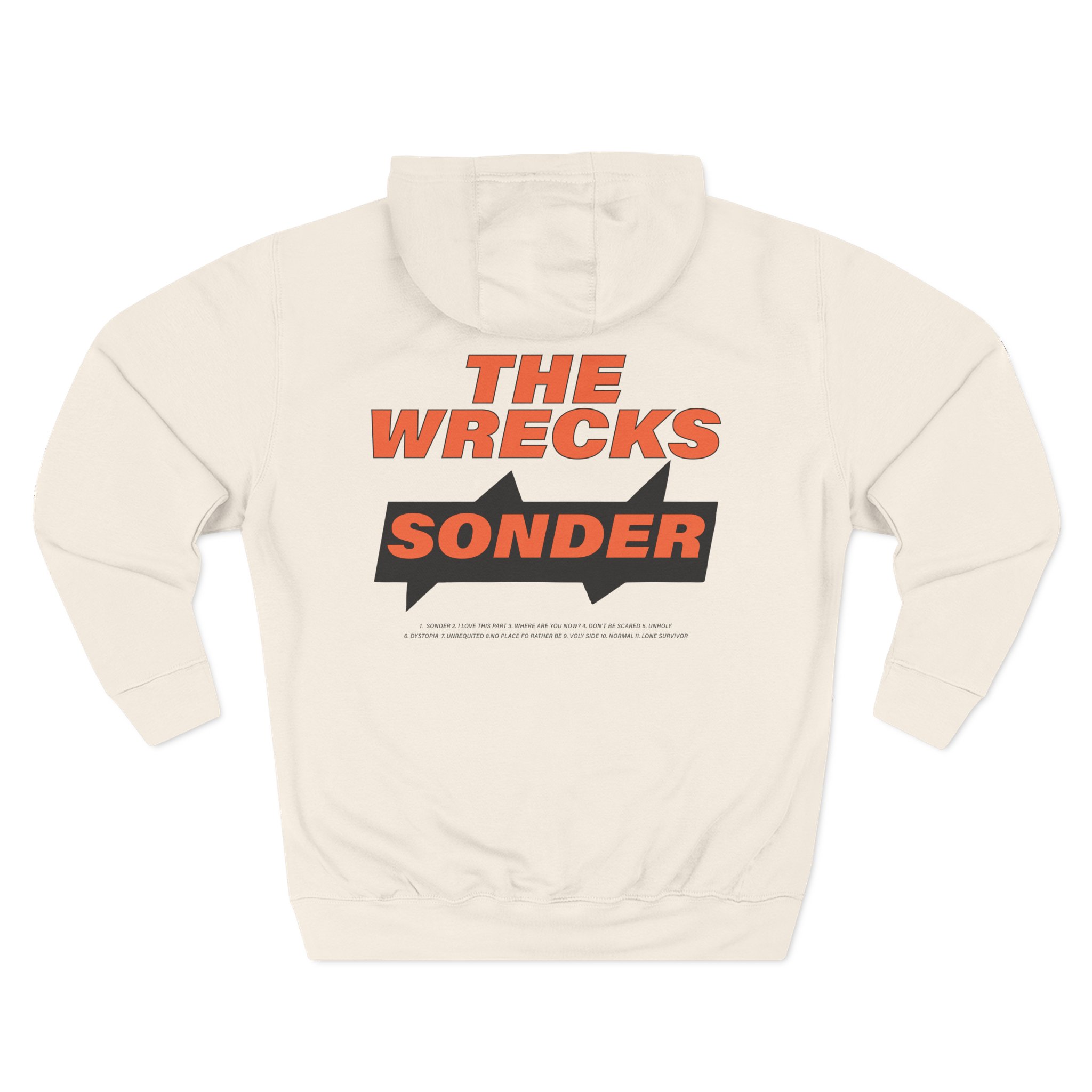 The Wrecks Sonder Three-Panel Fleece Hoodie