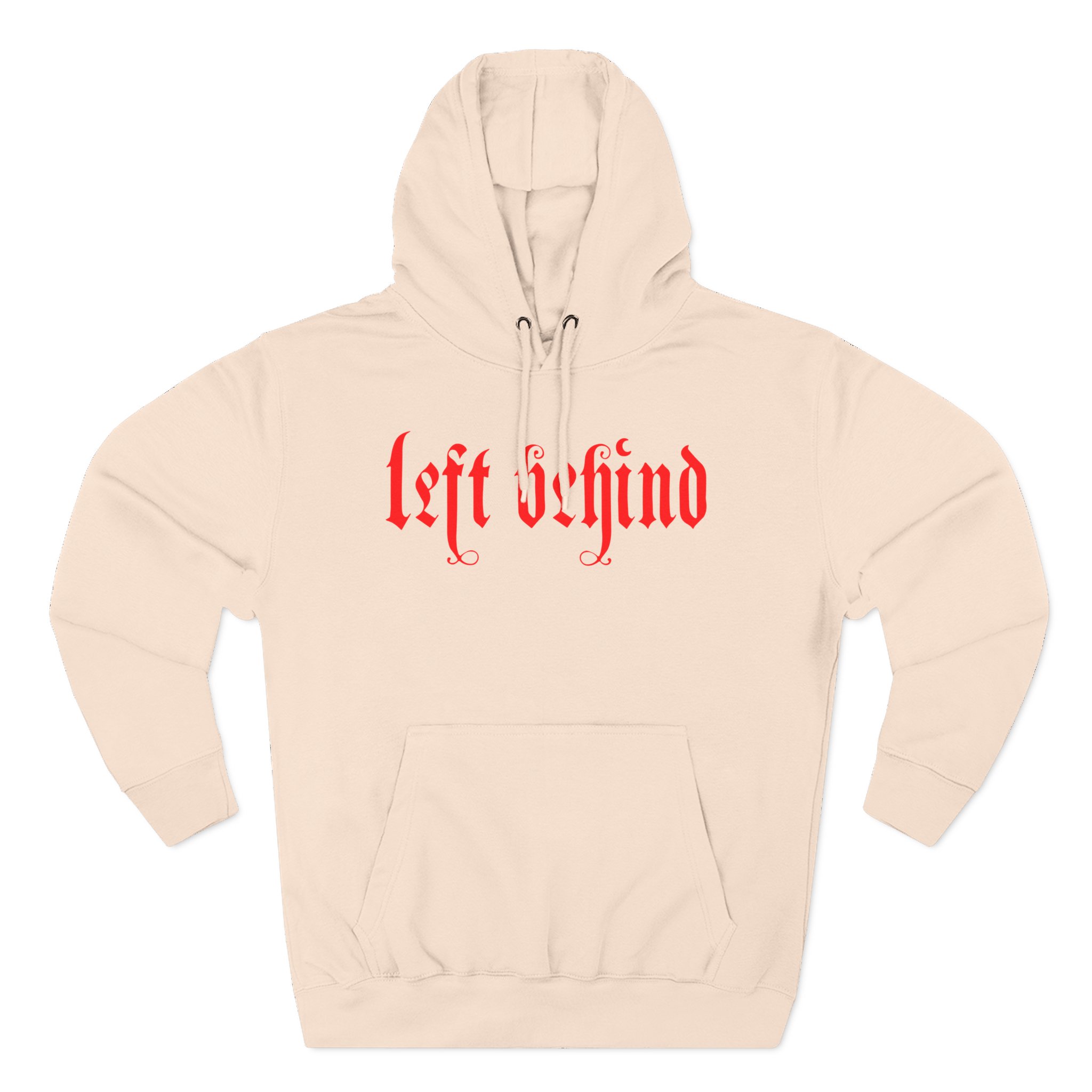 Left Behind Blessed by the Burn Three-Panel Fleece Hoodie