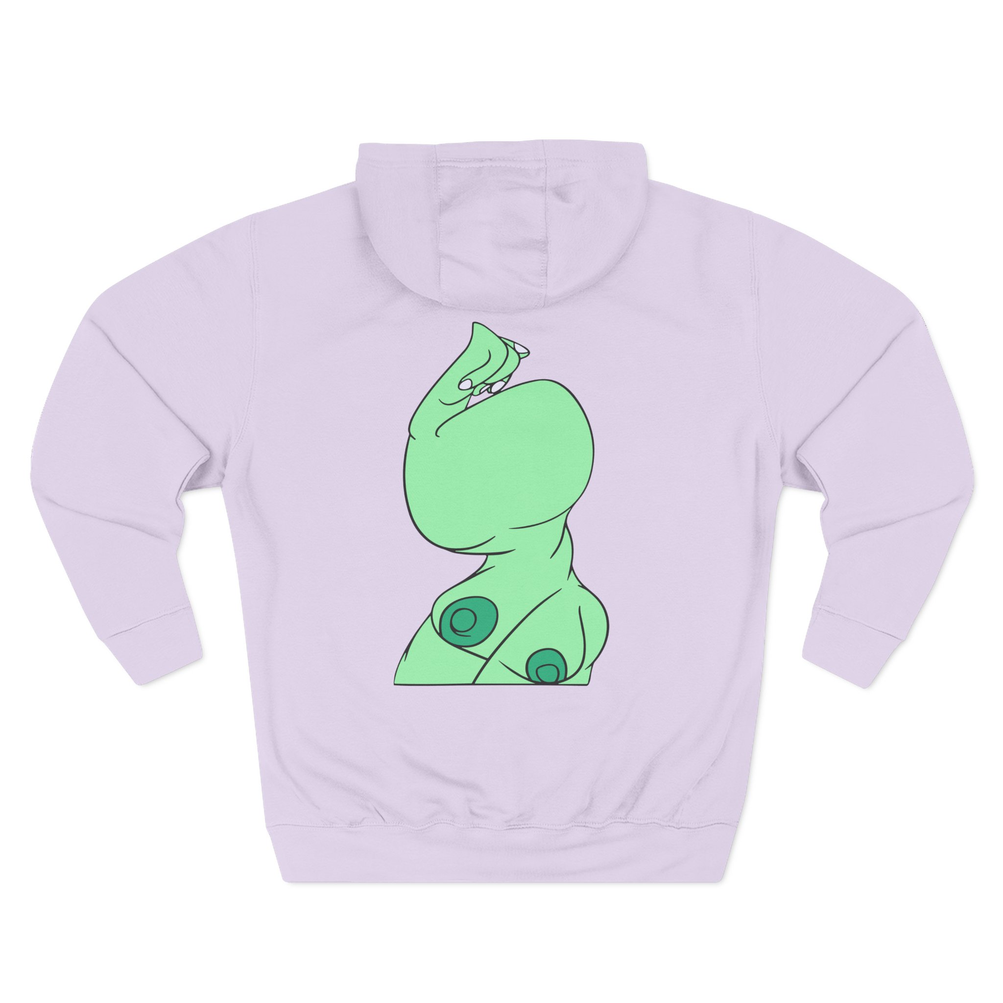 Bicep Pasadena Three-Panel Fleece Hoodie