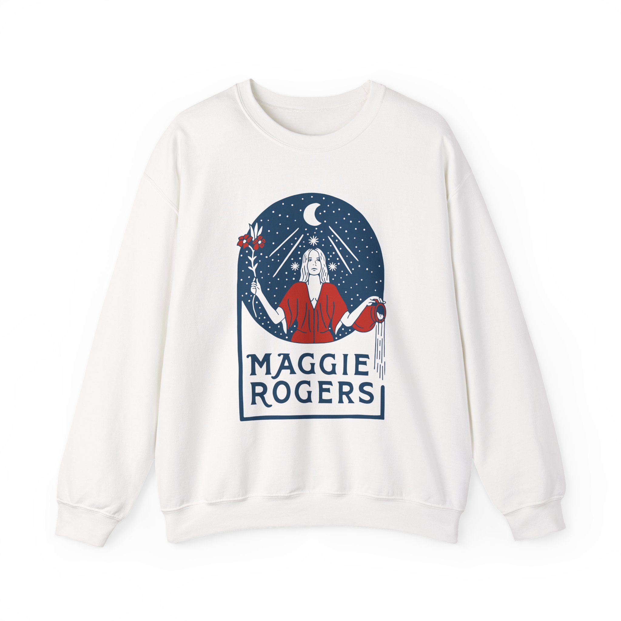 Maggie Rogers Heard It in a Past Life Magi Unisex Heavy Blendâ„¢ Crewneck Sweatshirt