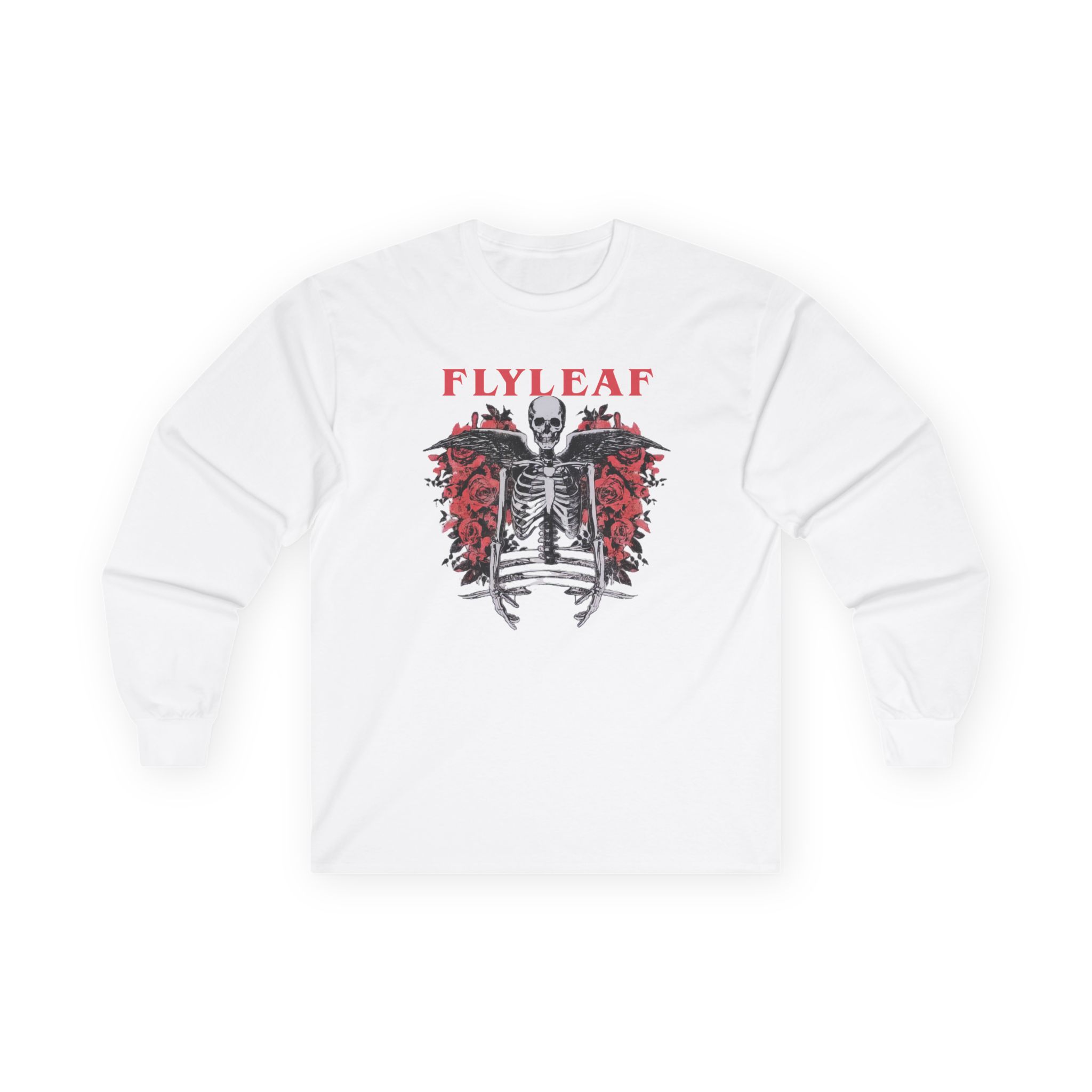 Flyleaf Skeleton Angel Unisex Ultra Cotton Long Sleeve Tee