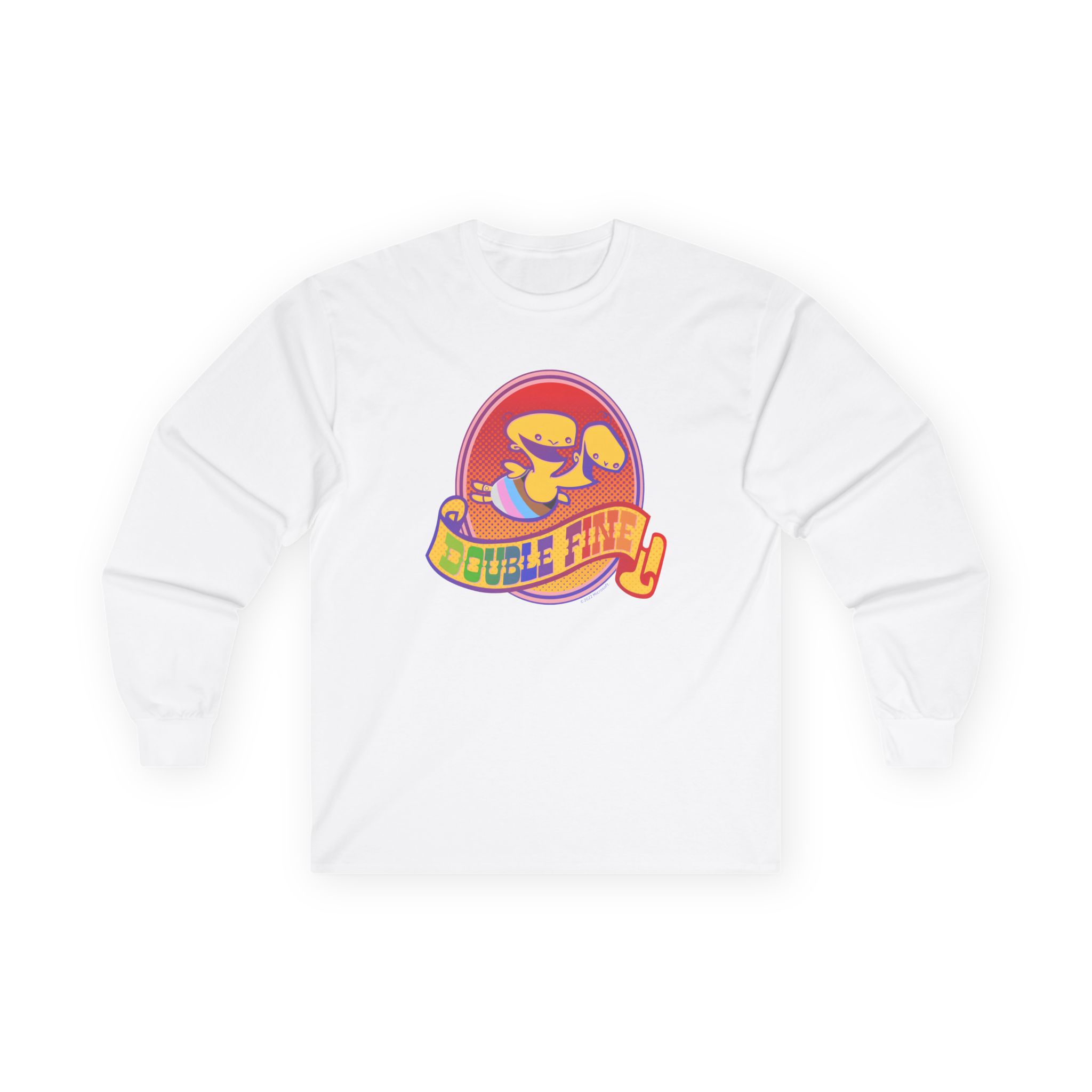 Double Fine Pride Unisex Ultra Cotton Long Sleeve Tee