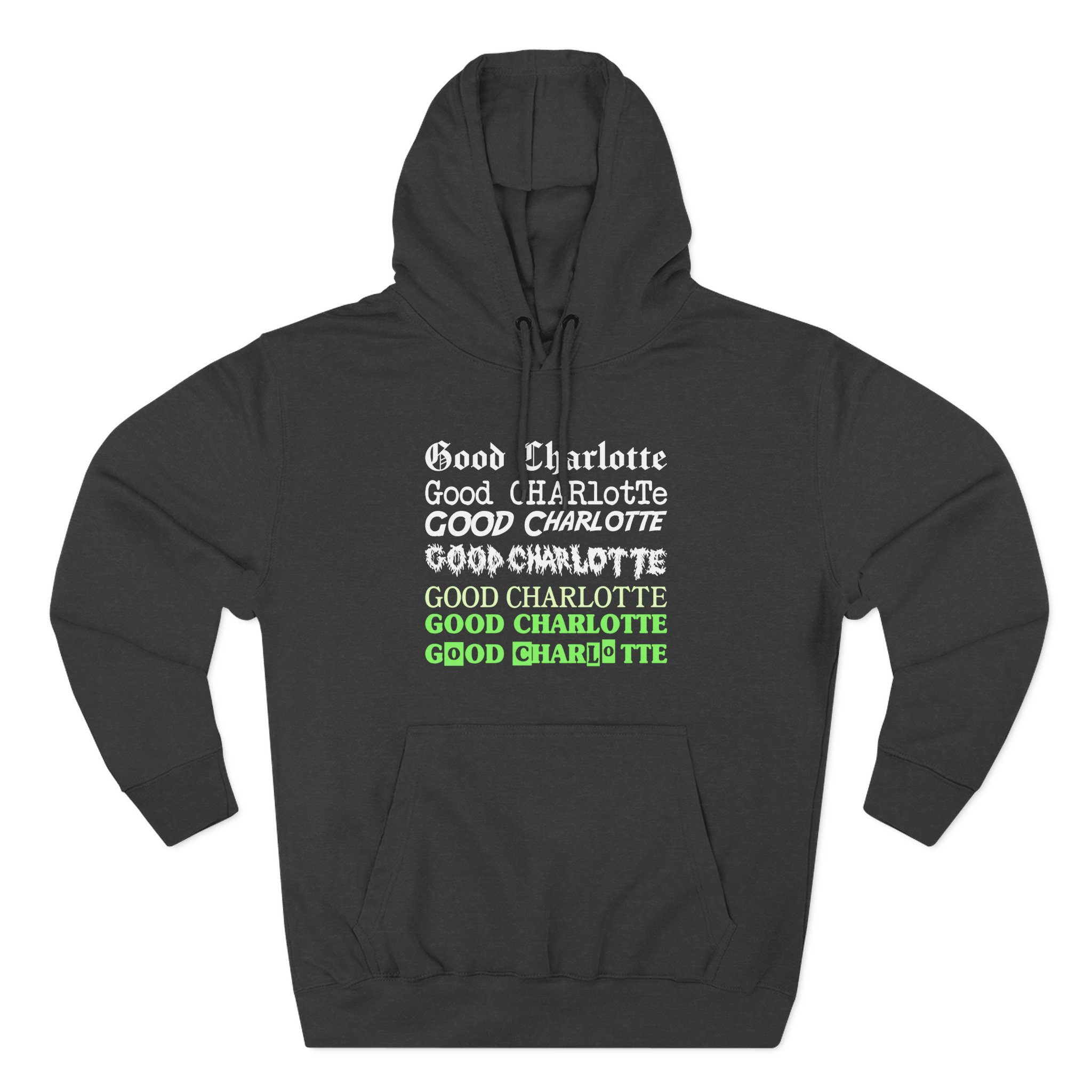 Good Charlotte Chinatown market Three-Panel Fleece Hoodie